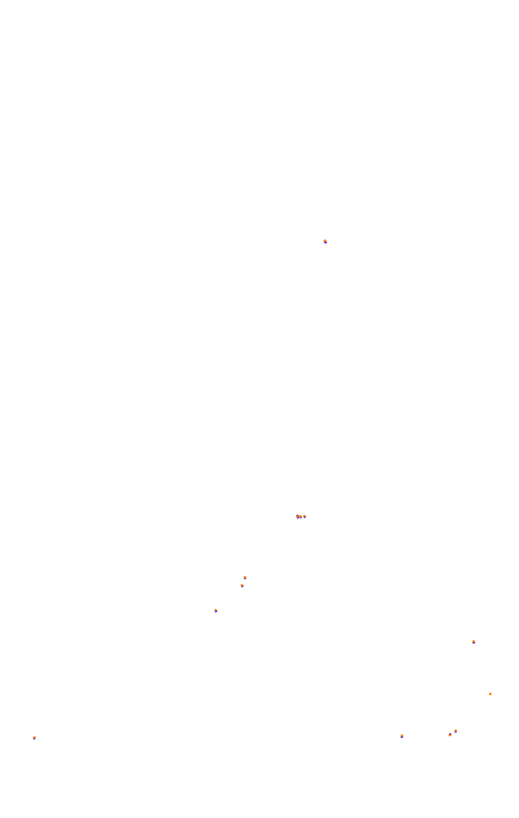 SRV Spa 2022 layout GP collisions