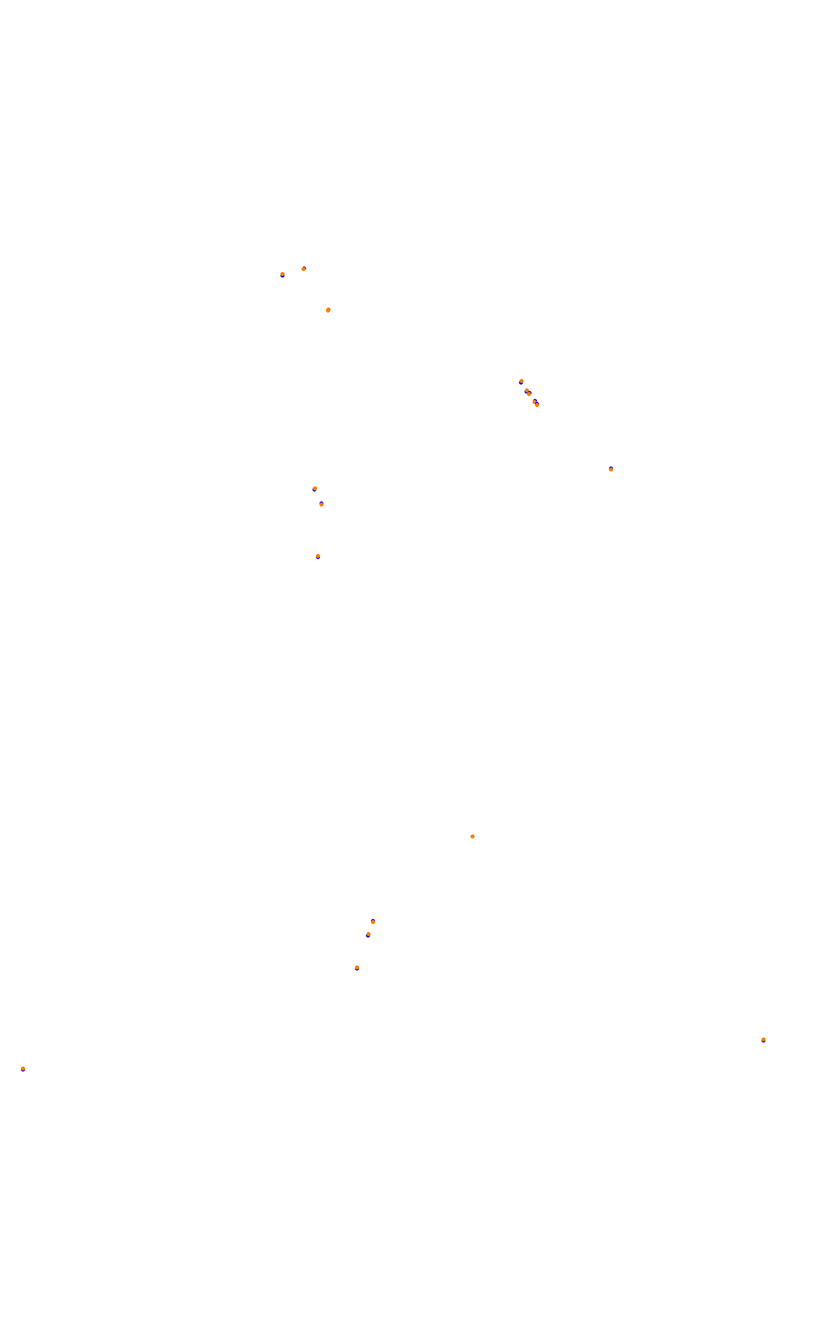 SRV Spa 2022 layout GP collisions