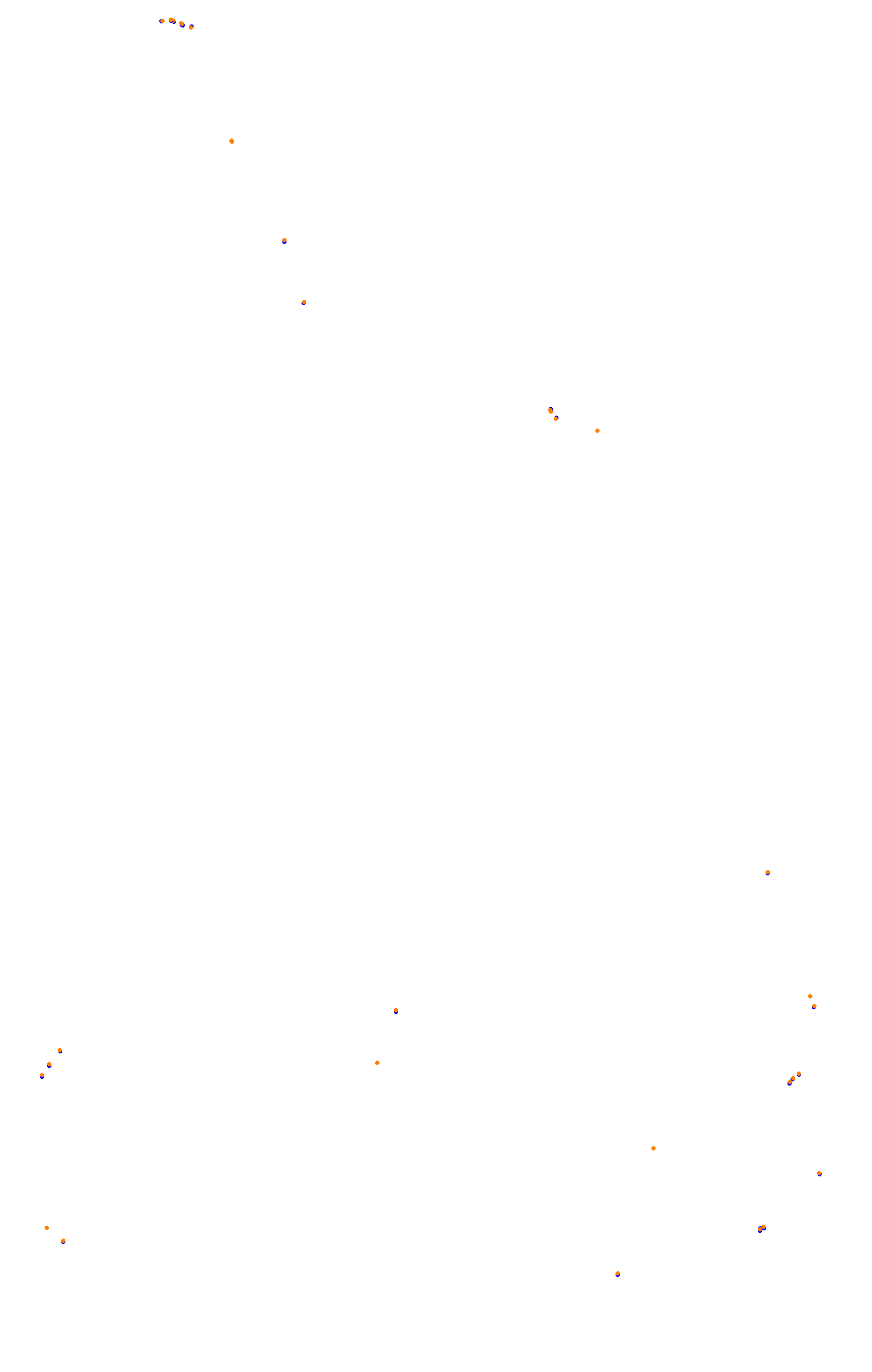 SRV Spa 2022 layout GP collisions