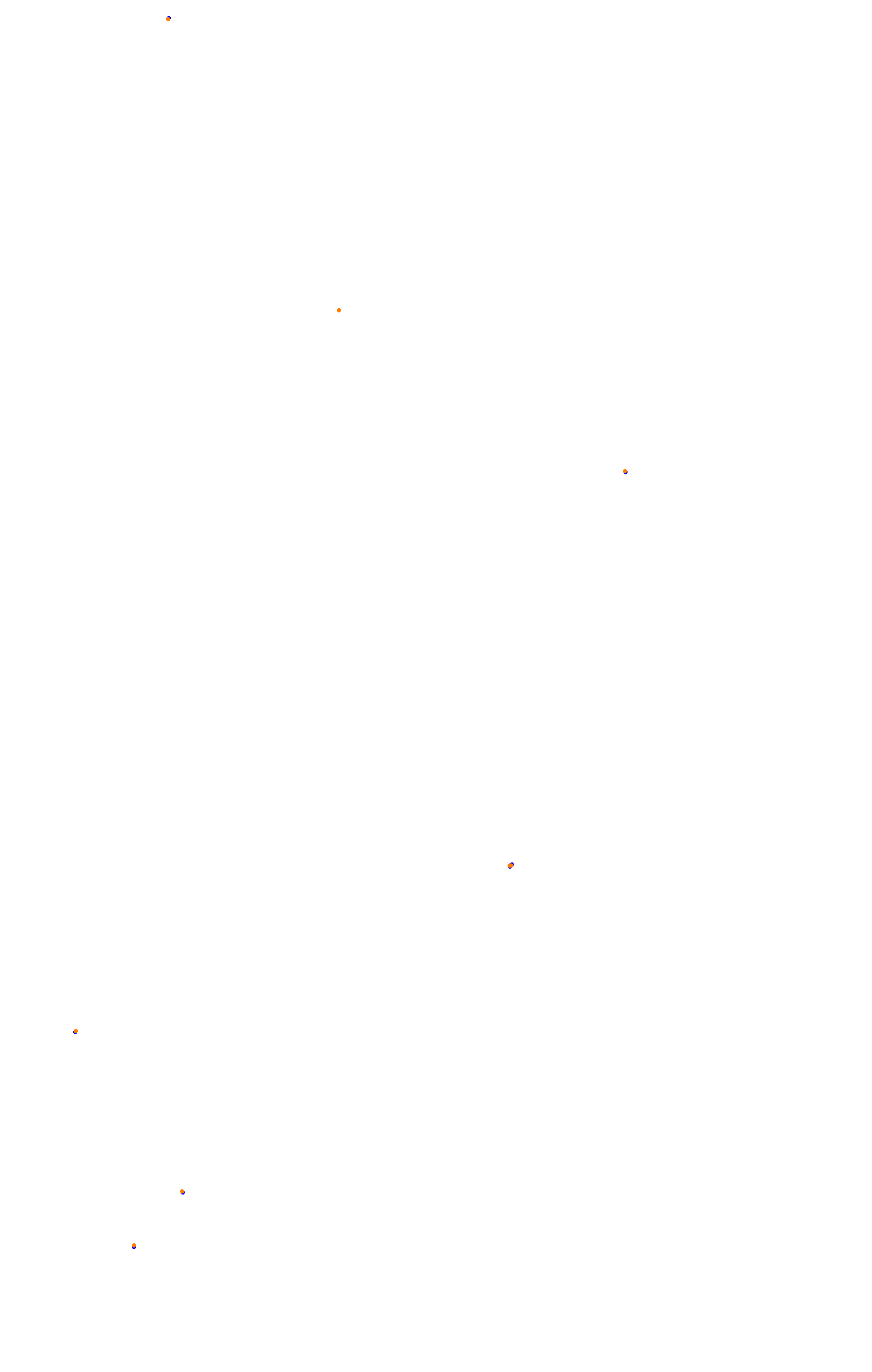 SRV Spa 2022 layout GP collisions