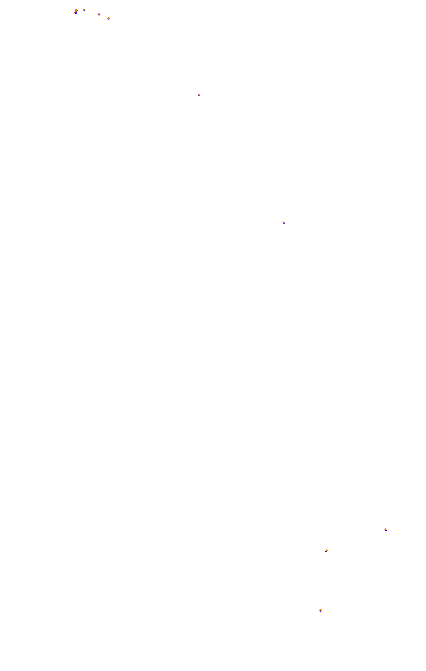 SRV Spa 2022 layout GP collisions