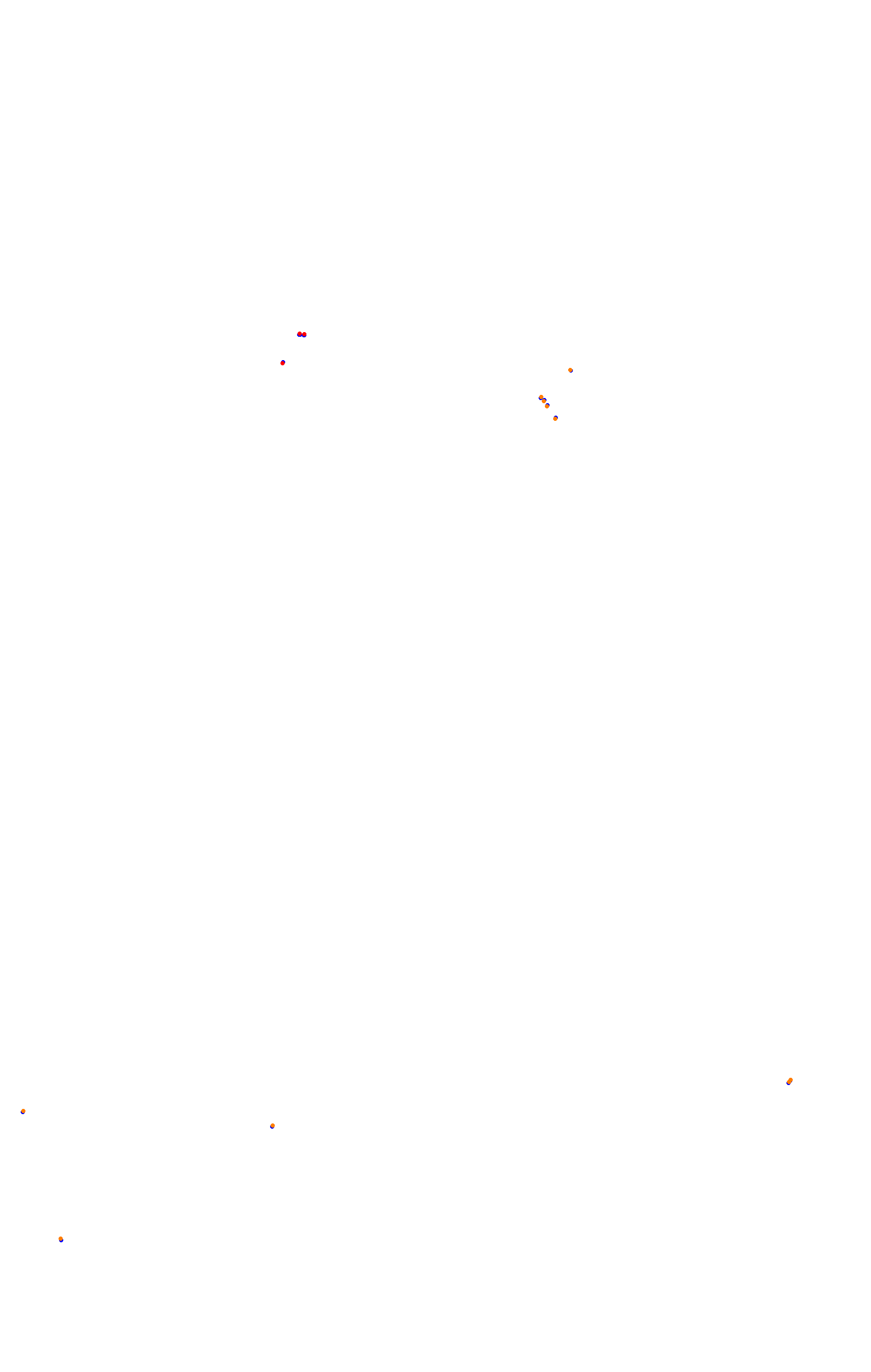 SRV Spa 2022 layout GP collisions