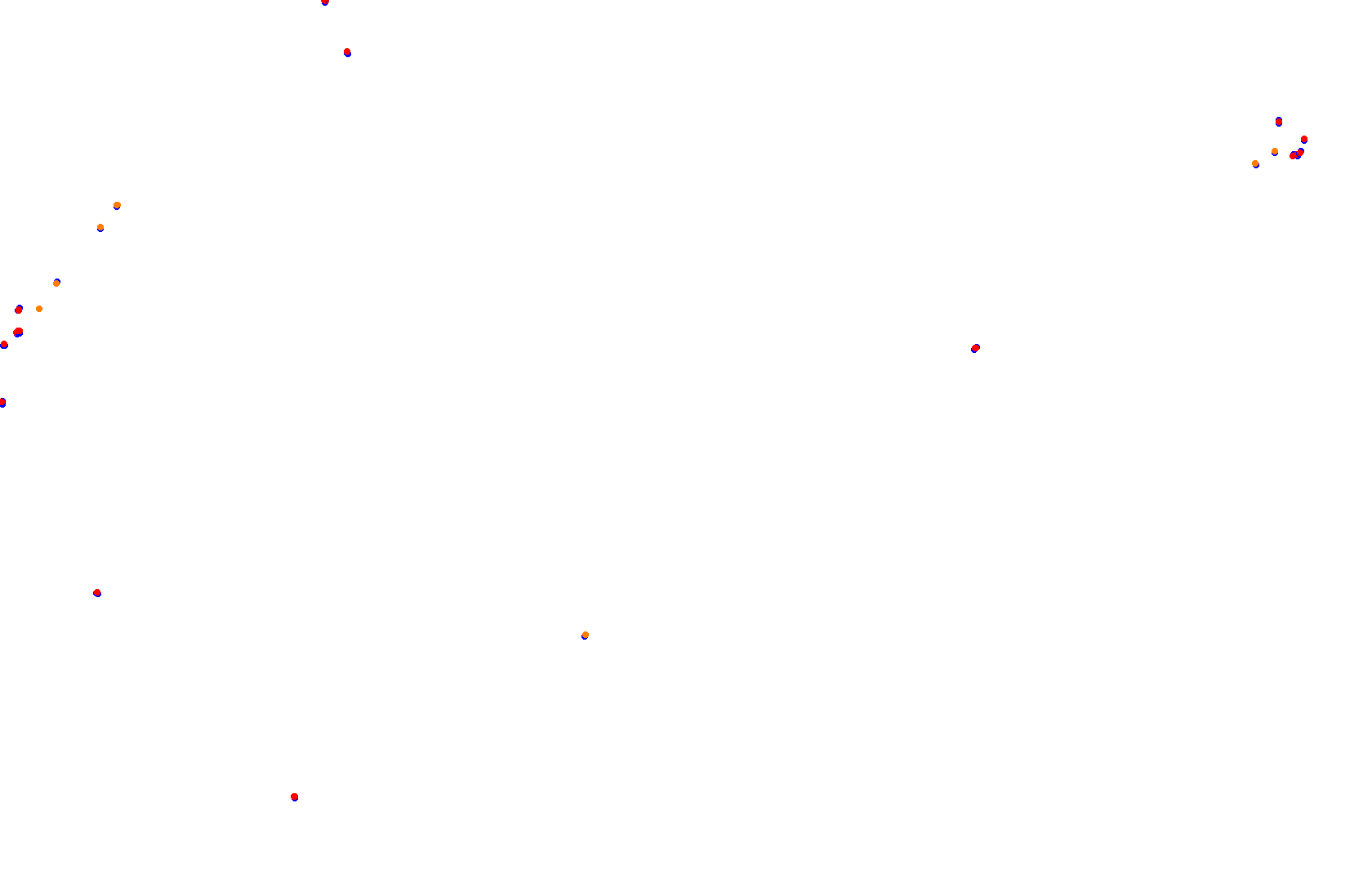 SRV Hockenheimring 2022 - Layout GP collisions