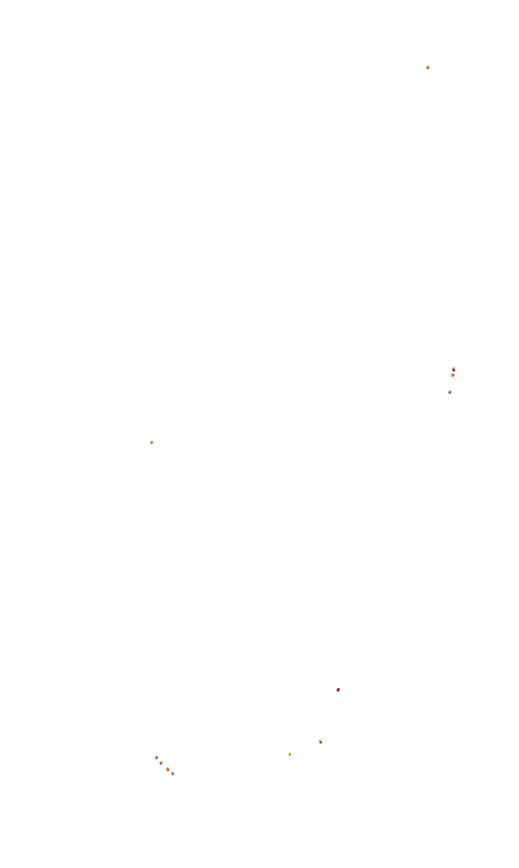 SRV Silverstone - Layout GP collisions