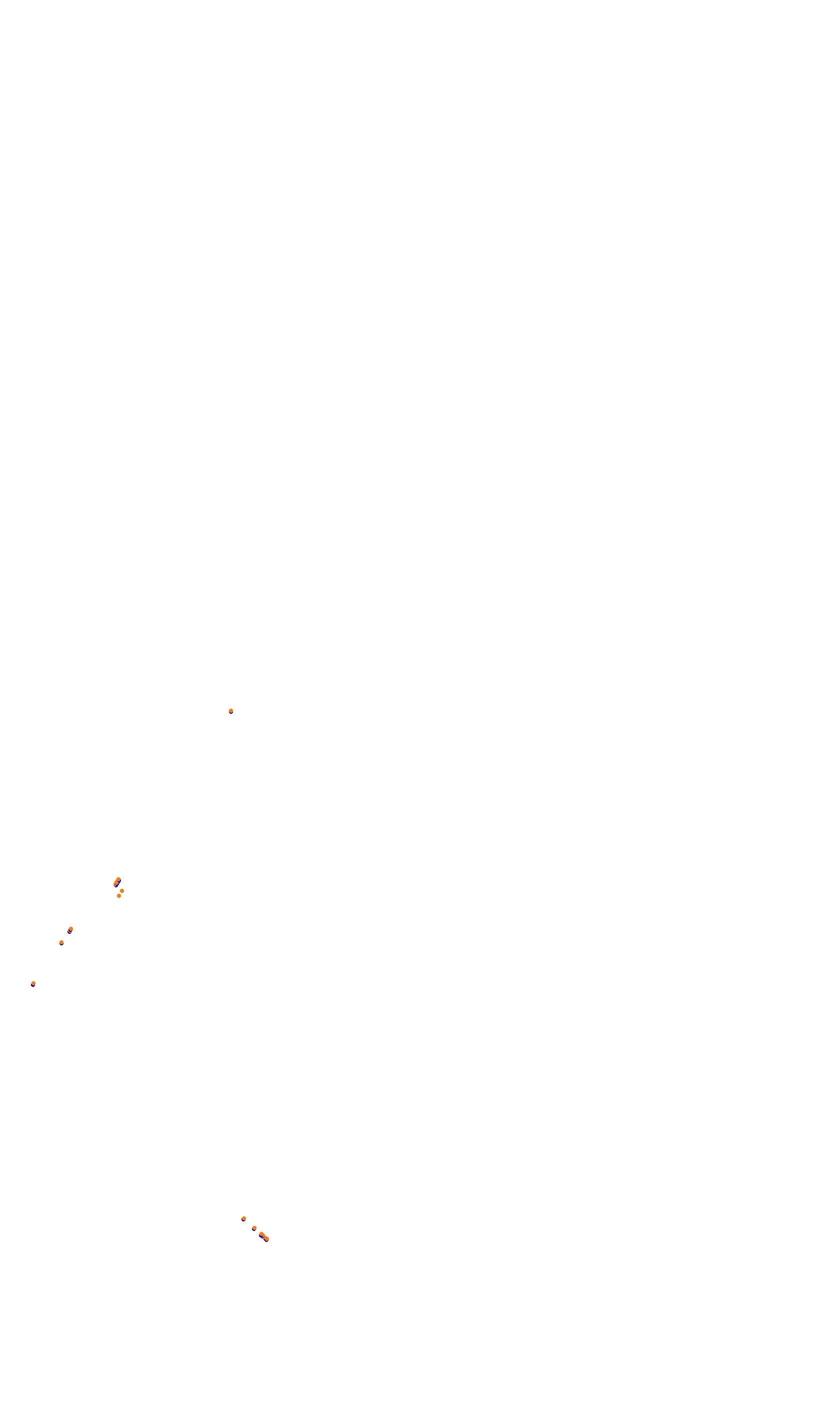 SRV Silverstone - Layout GP collisions