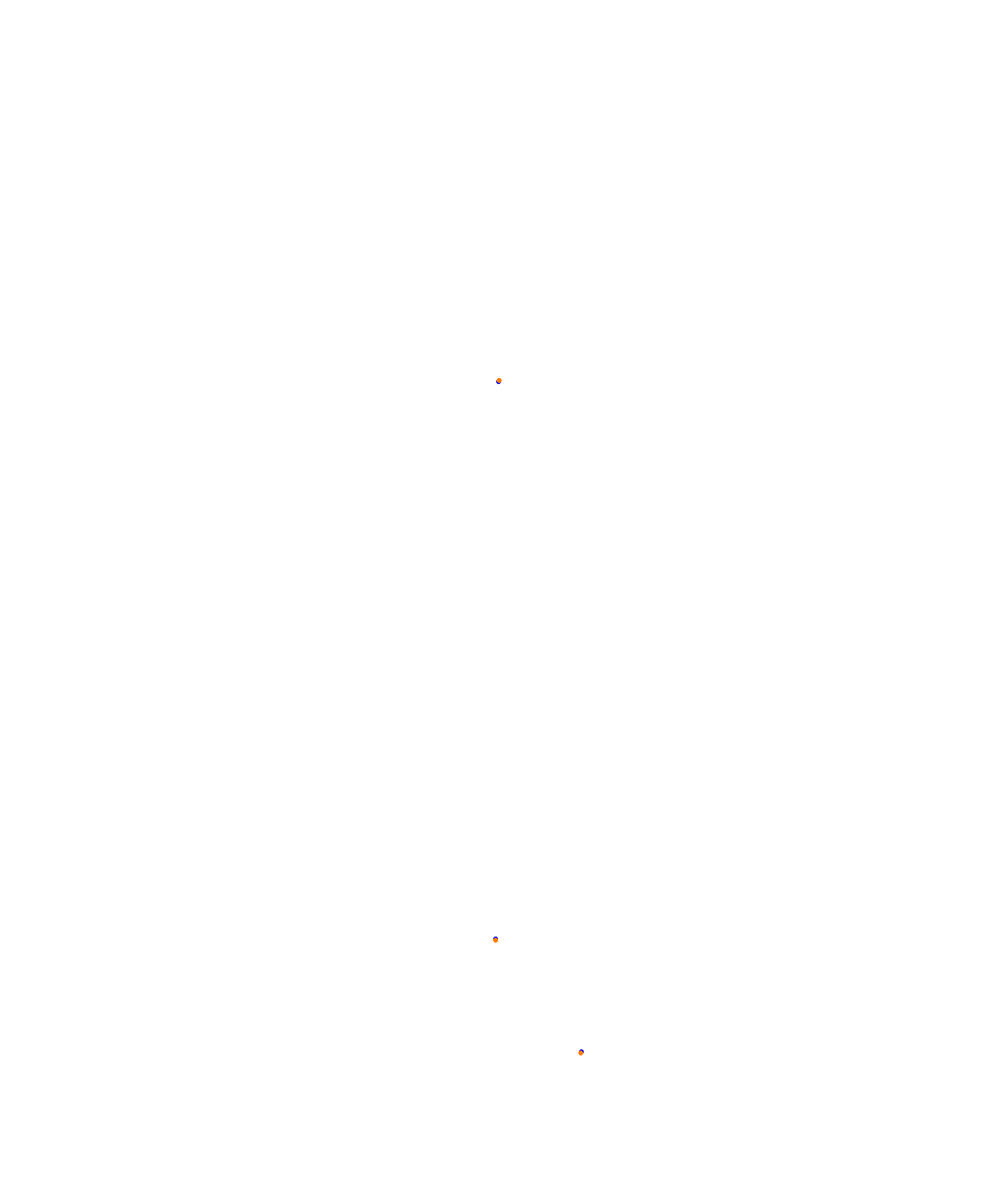 SRV Melbourne Layout GP (3xDRS) collisions