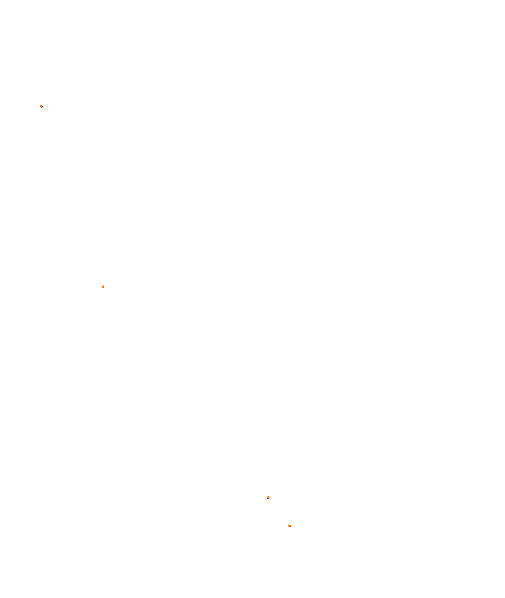 SRV Melbourne Layout GP (3xDRS) collisions