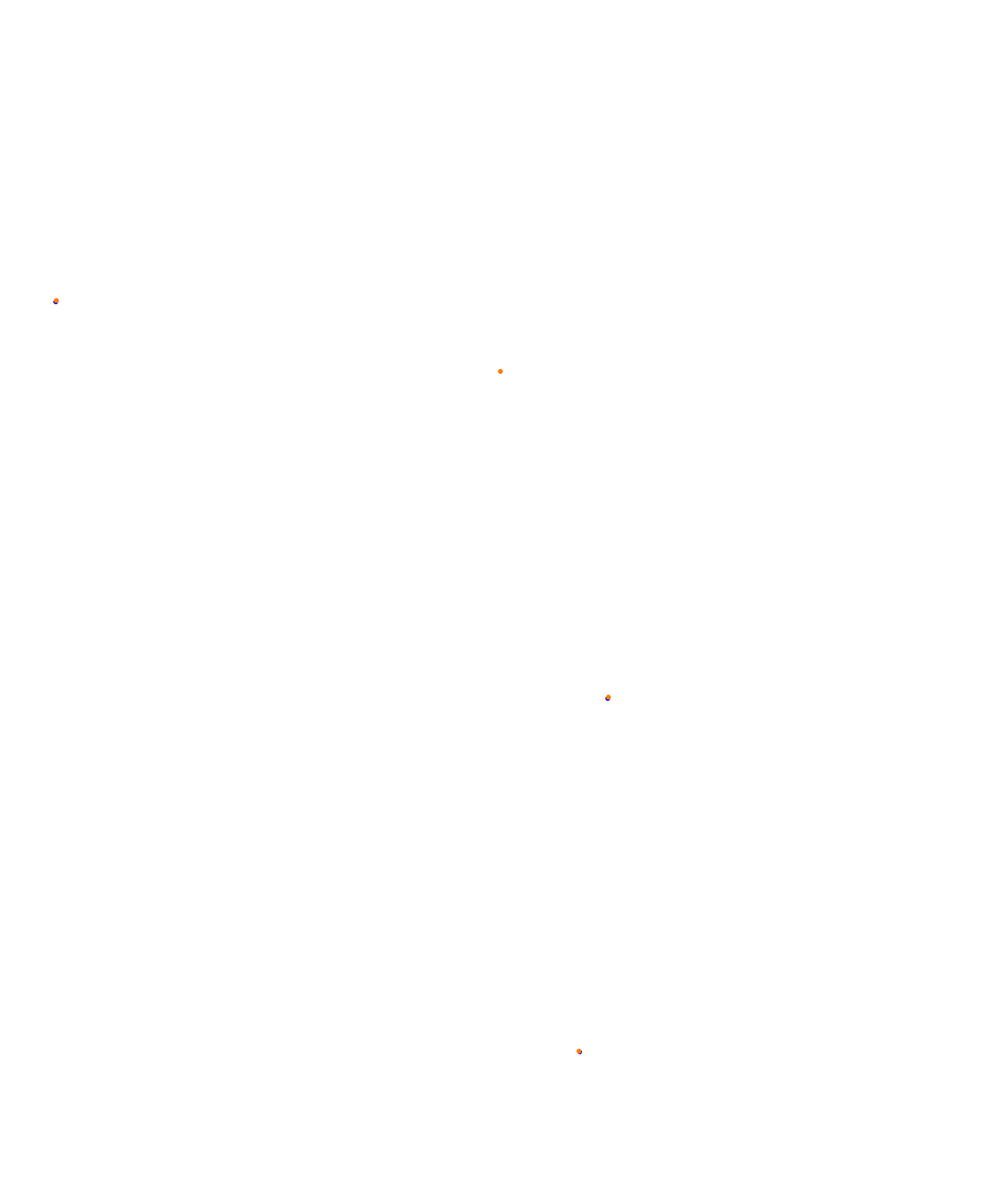 SRV Melbourne Layout GP (3xDRS) collisions