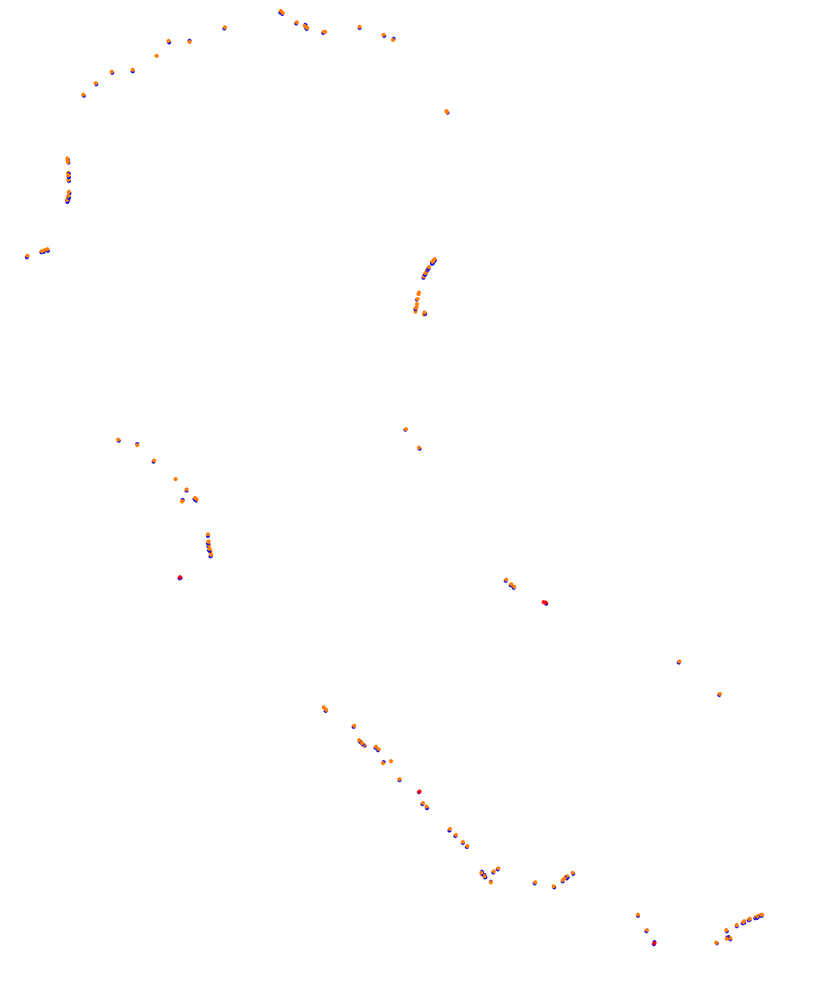 SRV Melbourne Layout GP (3xDRS) collisions