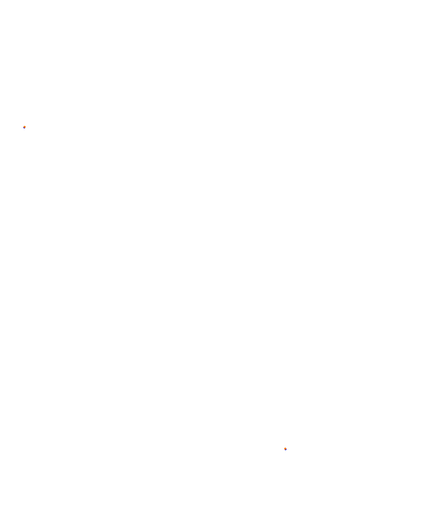 SRV Melbourne Layout GP (3xDRS) collisions