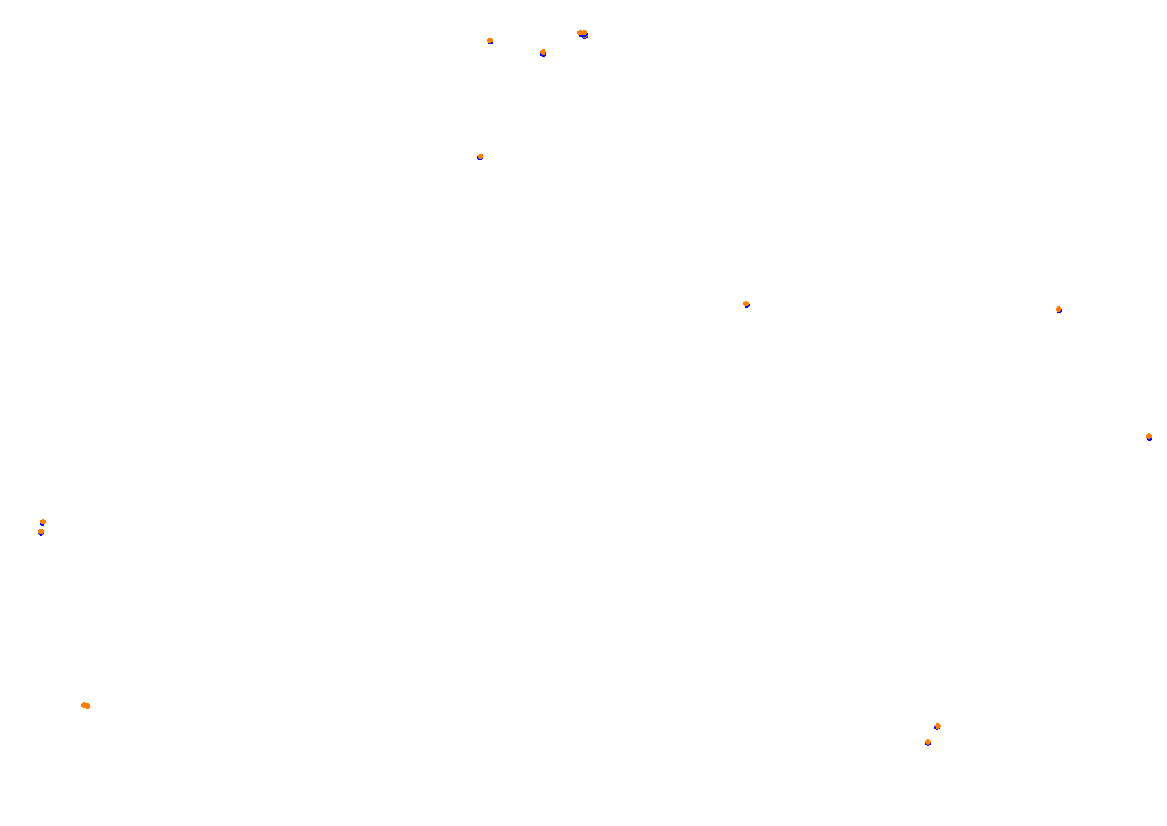 SRV Tor Poznań Layout GP collisions