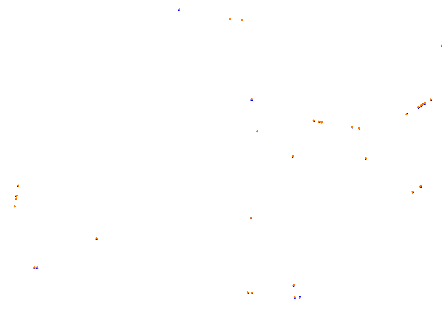 SRV Tor Poznań Layout GP collisions