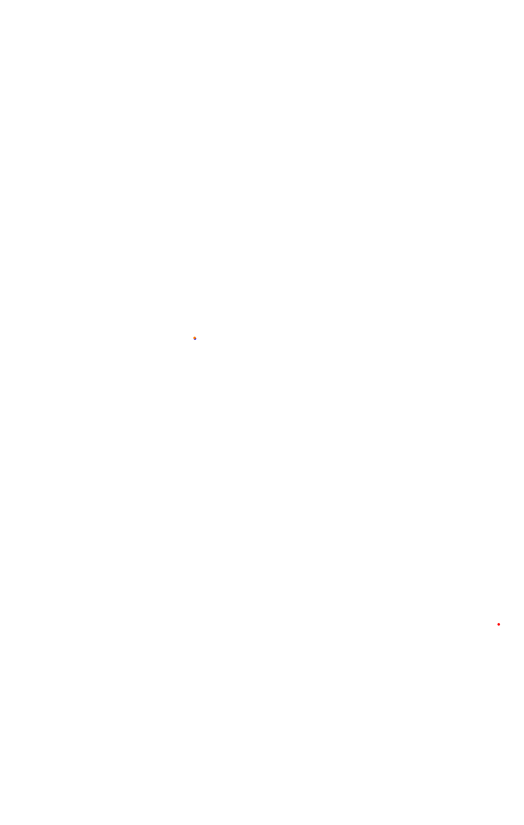 SRV Spa layout GP (3xDRS) collisions