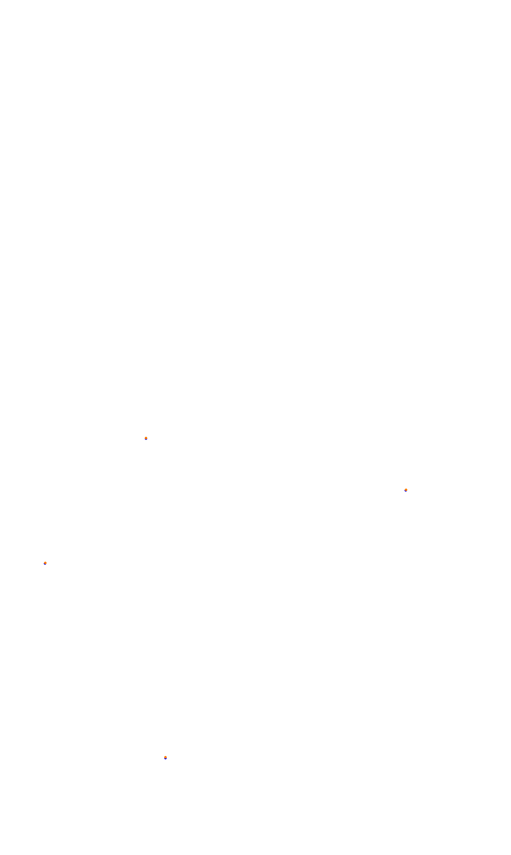 SRV Silverstone - Layout GP (3xDRS) collisions