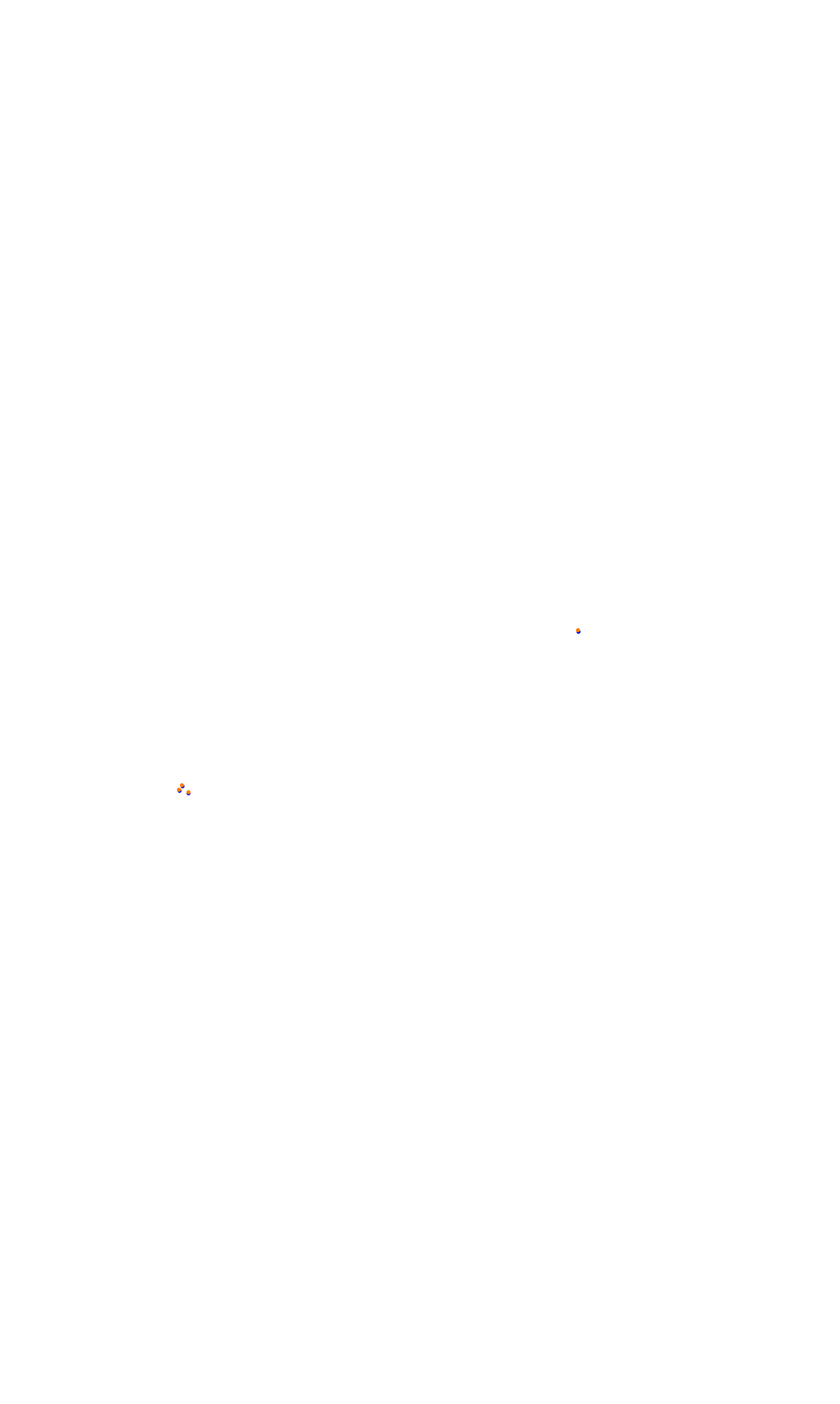 SRV Silverstone - Layout GP (3xDRS) collisions