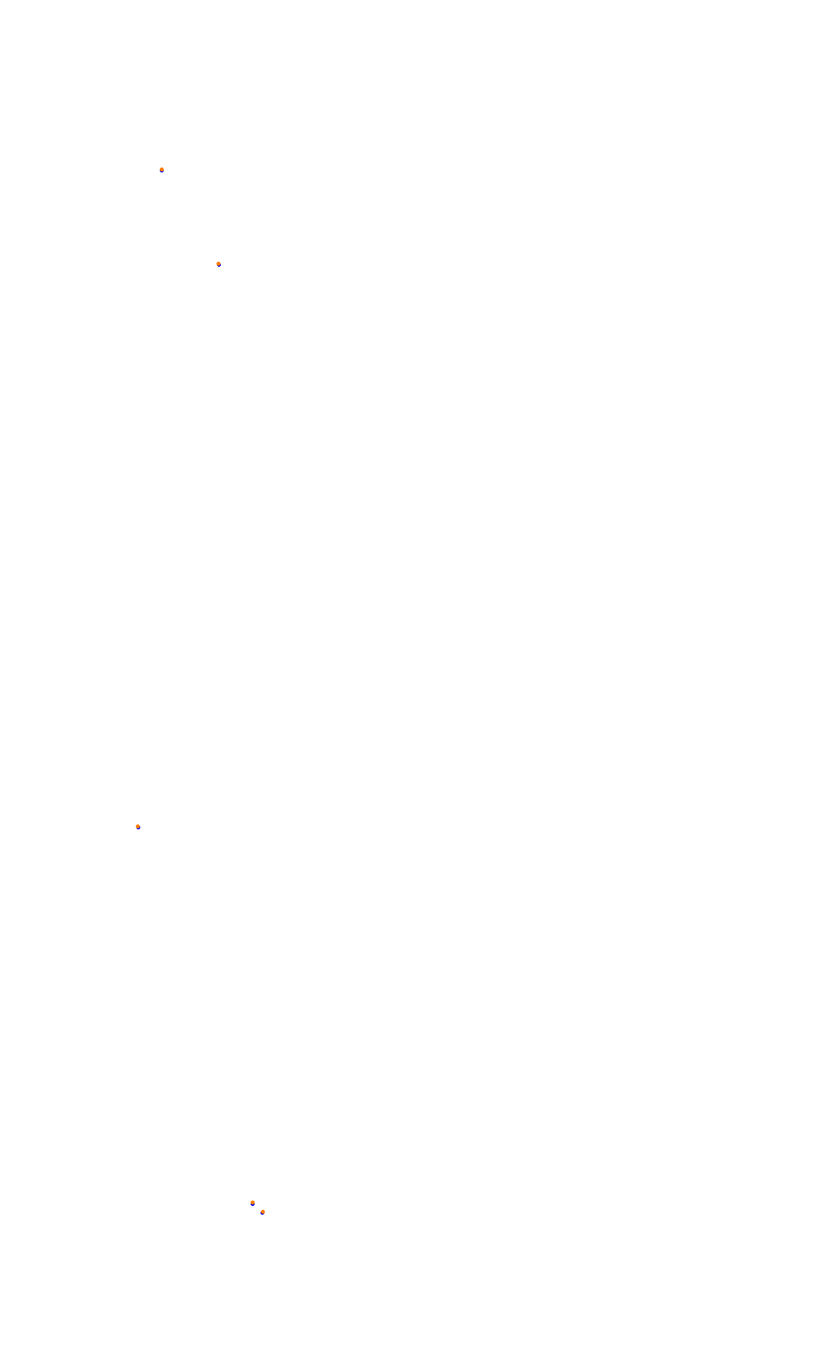 SRV Silverstone - Layout GP (3xDRS) collisions