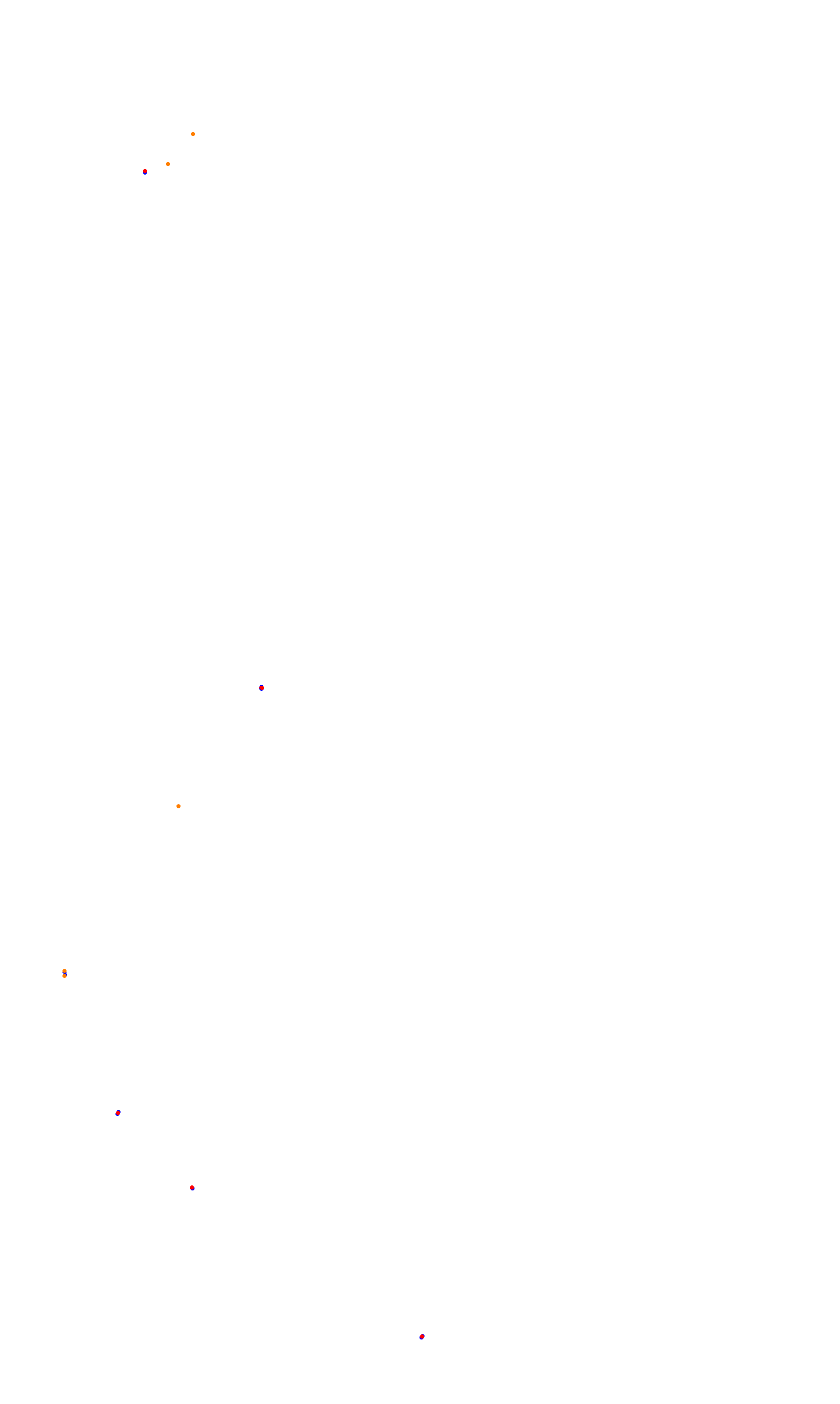 SRV Silverstone - Layout GP (3xDRS) collisions