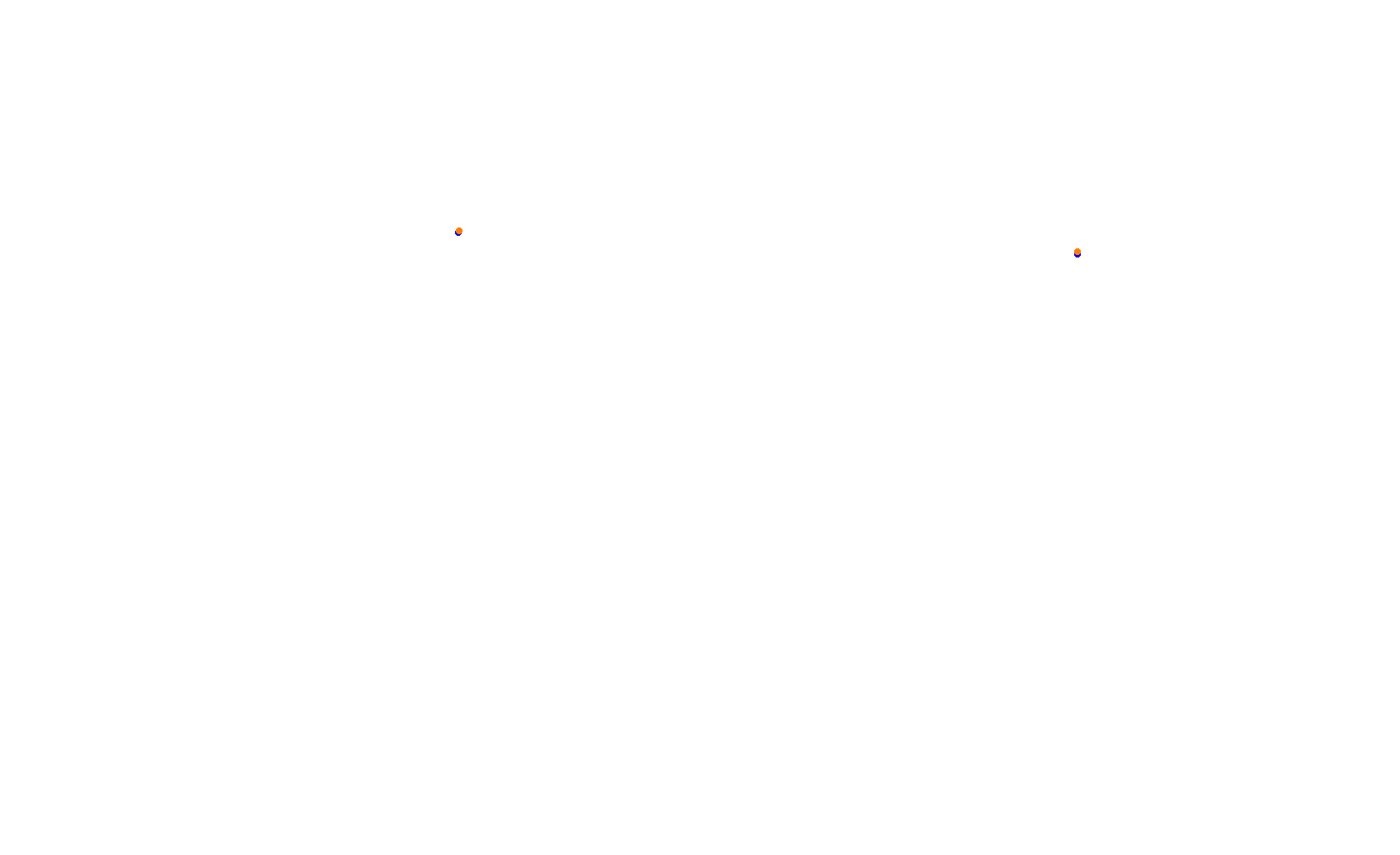 SRV Circuit of The Americas 2021 - Layout GP collisions