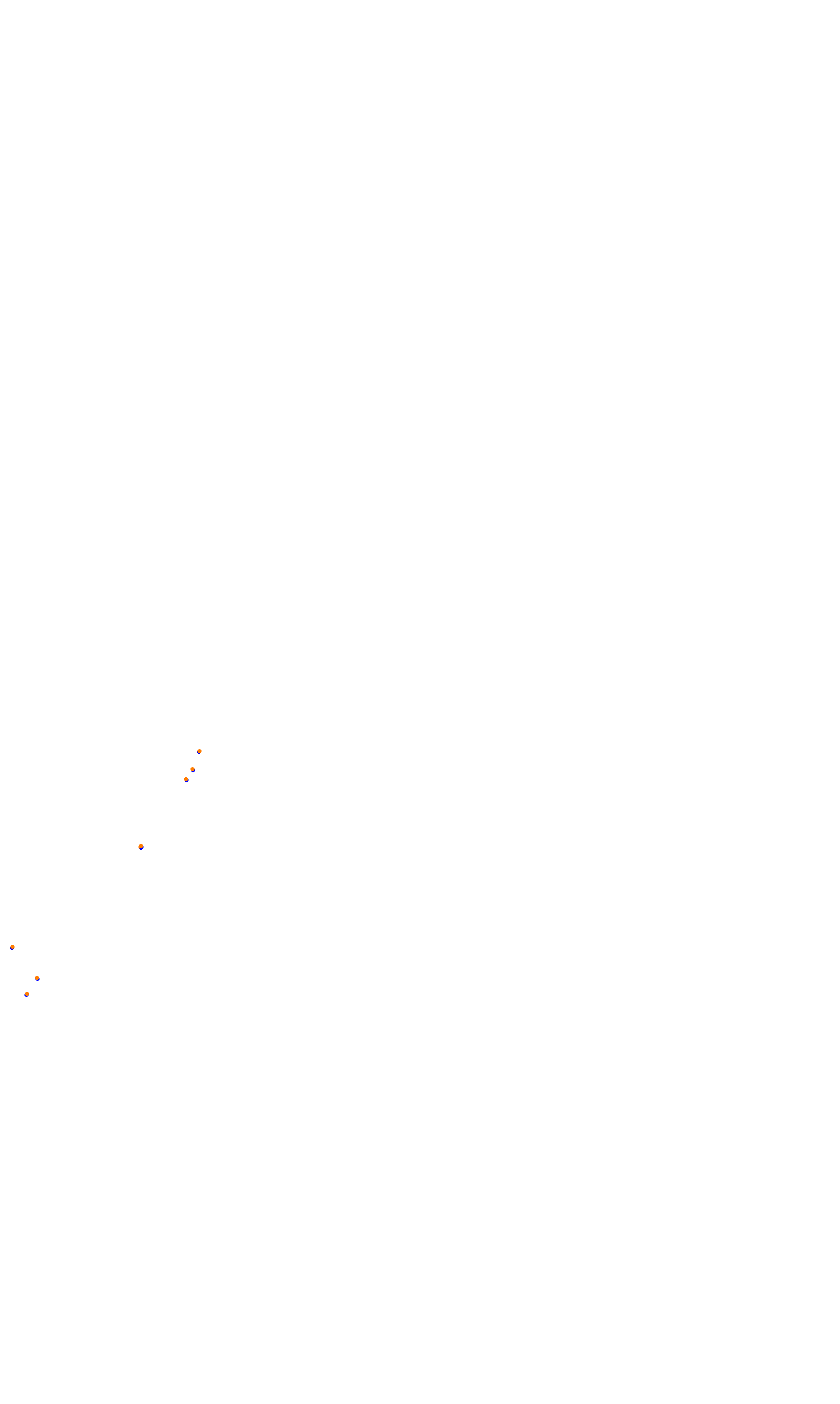 SRV Silverstone - Layout GP (3xDRS) collisions