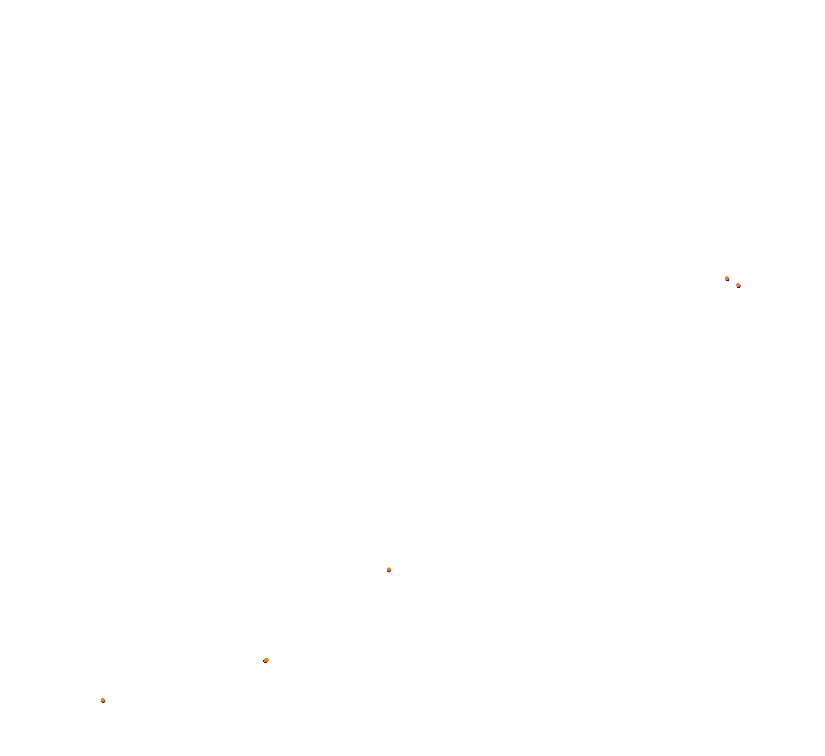 SRV Istanbul Park Layout GP (3xDRS) collisions