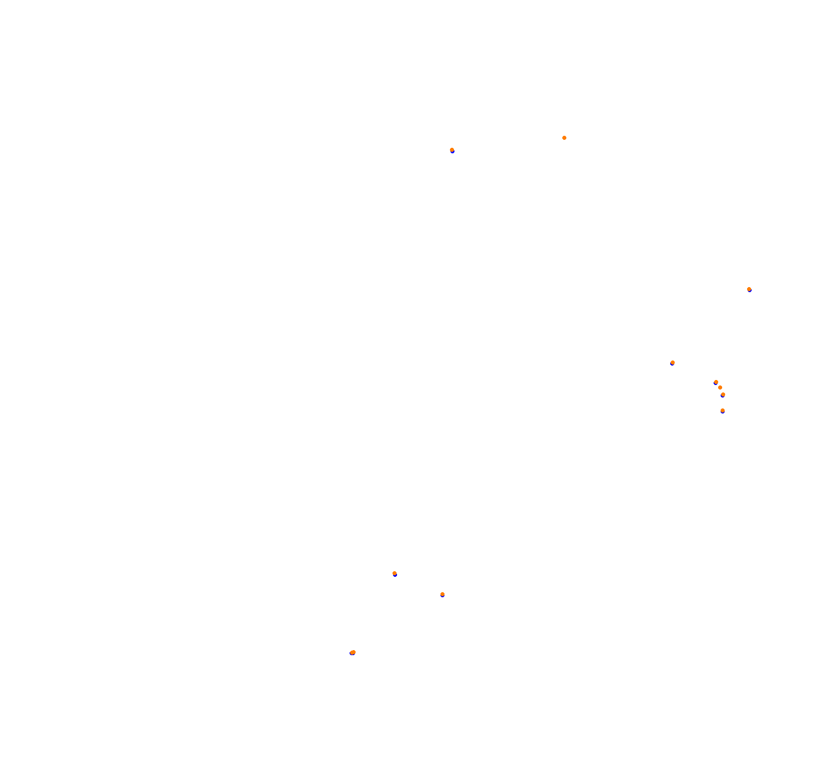 SRV Istanbul Park Layout GP (3xDRS) collisions