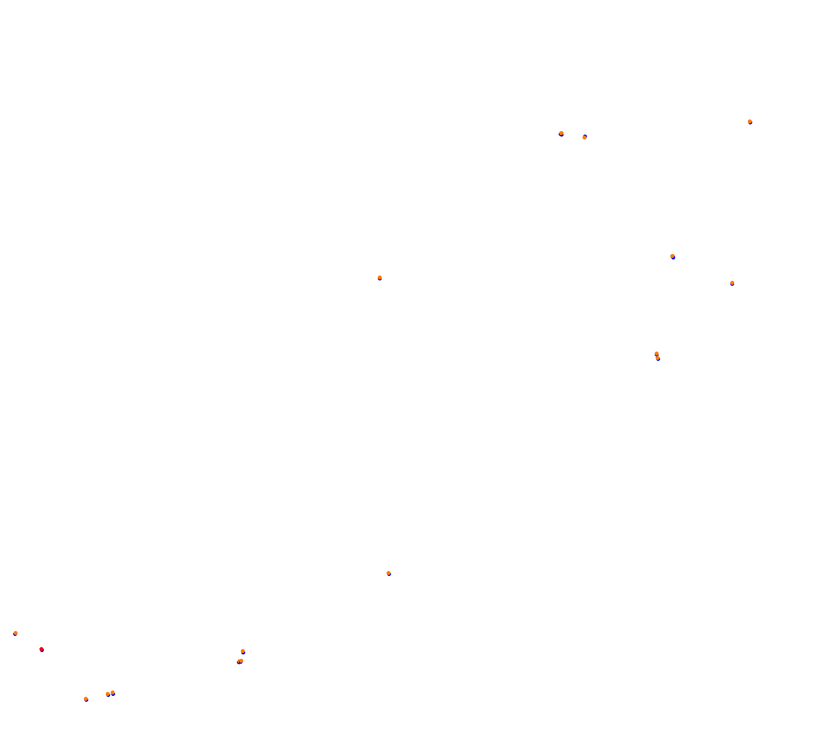 SRV Istanbul Park Layout GP (3xDRS) collisions