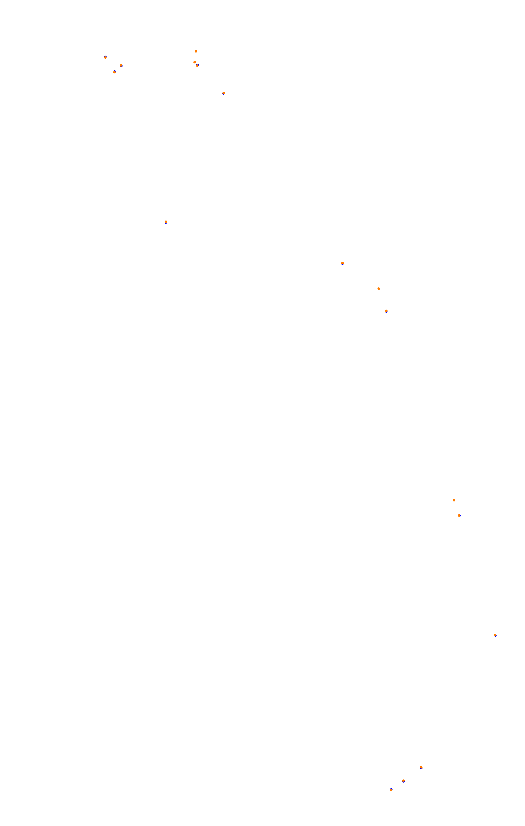 SRV Spa 2022 layout GP collisions