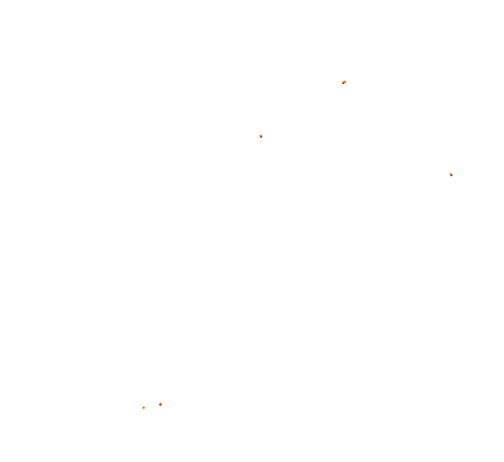 SRV Istanbul Park Layout GP (3xDRS) collisions