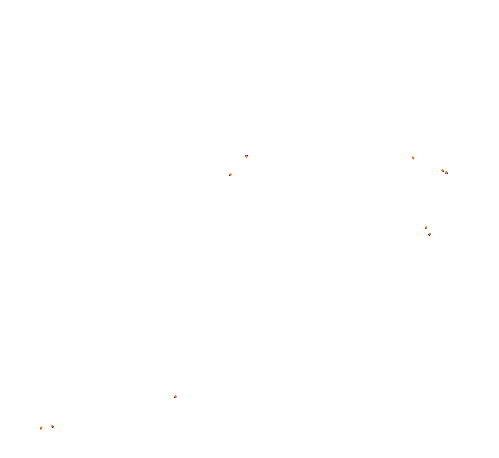 SRV Istanbul Park Layout GP (3xDRS) collisions