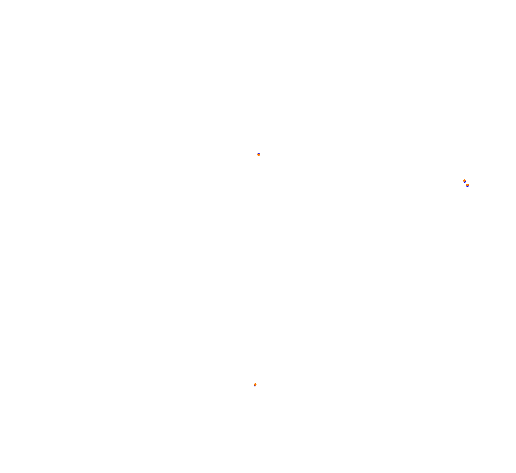 SRV Istanbul Park Layout GP (3xDRS) collisions