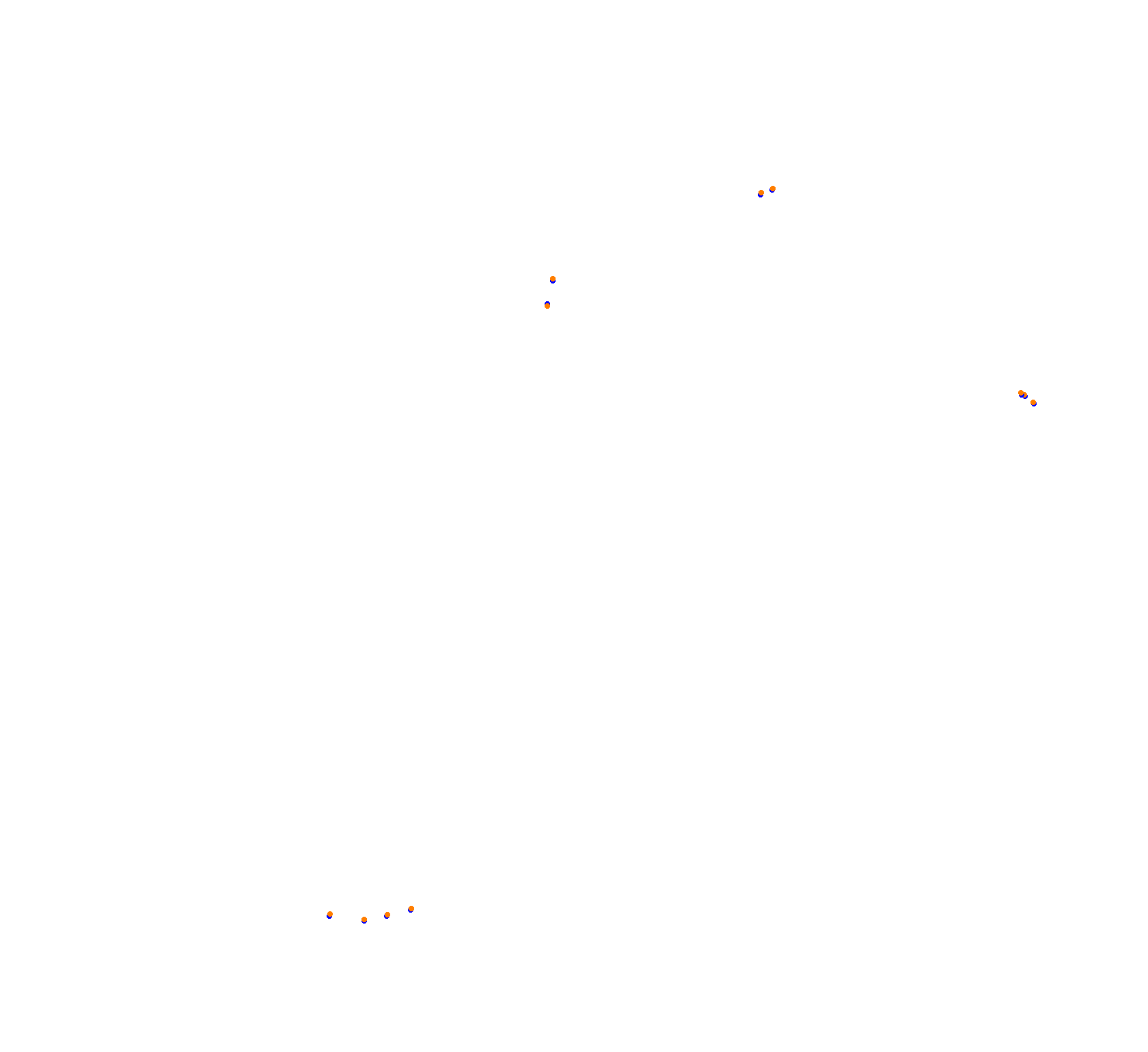 SRV Istanbul Park Layout GP (3xDRS) collisions