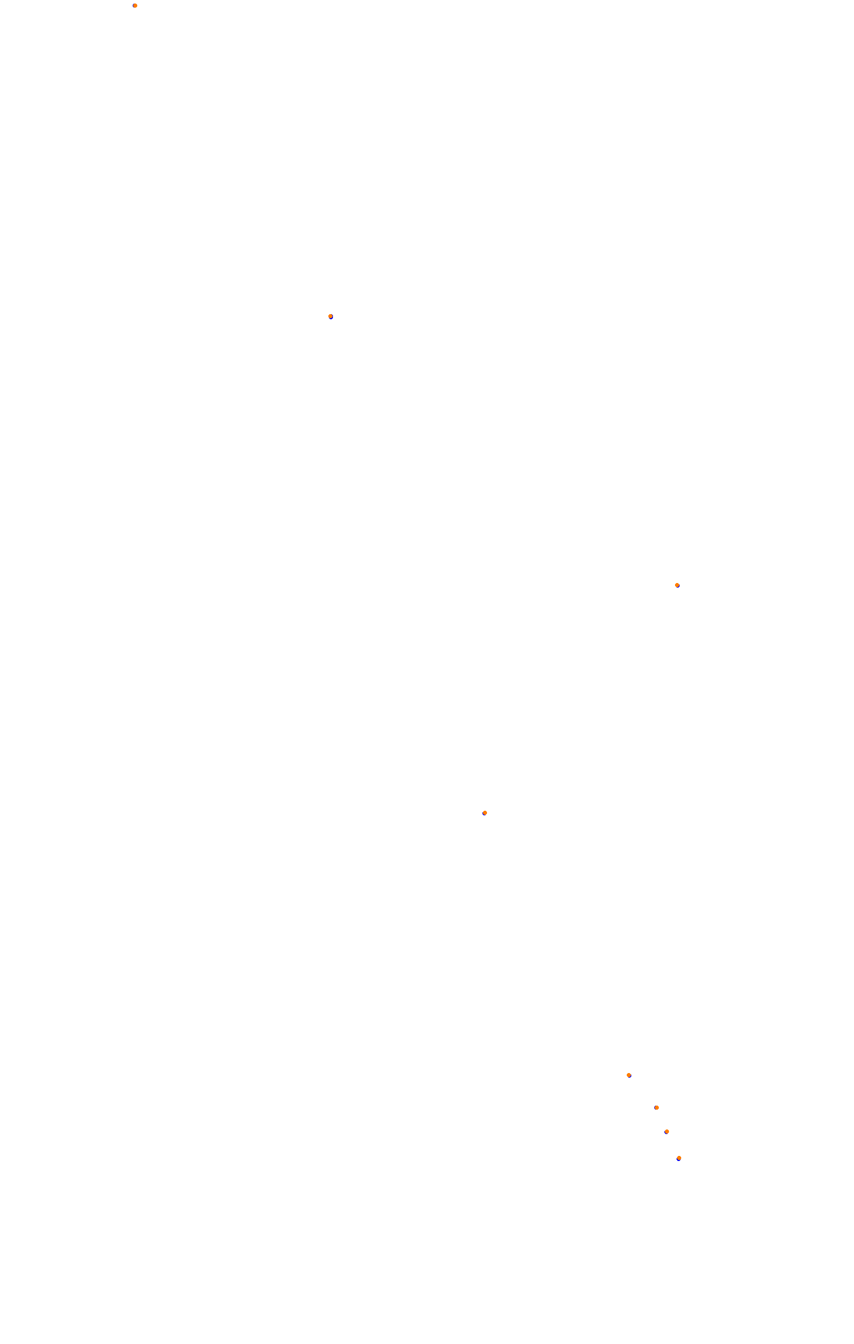 SRV Spa 2022 layout GP collisions