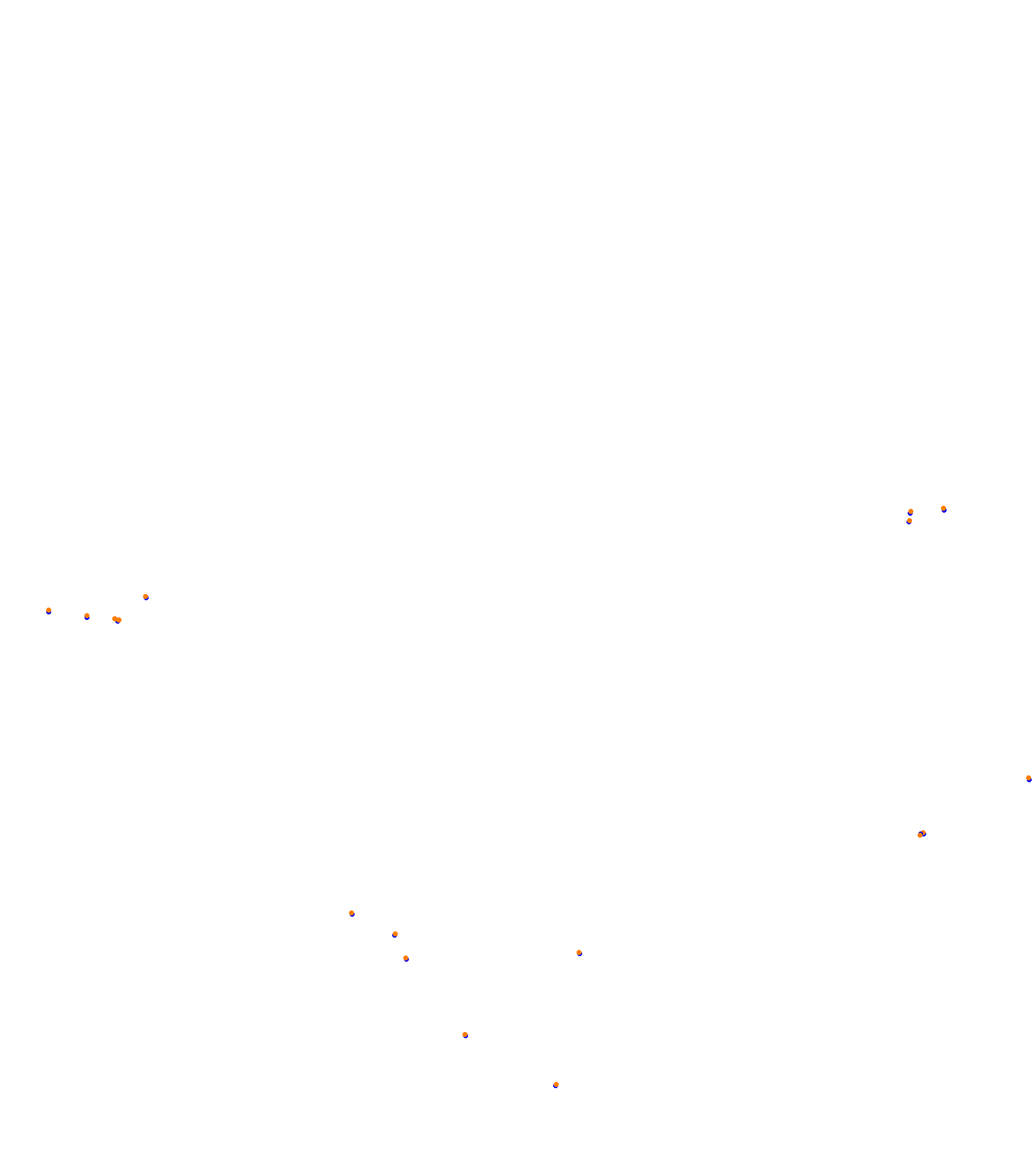 SRV Hungaroring Layout GP (3xDRS) collisions