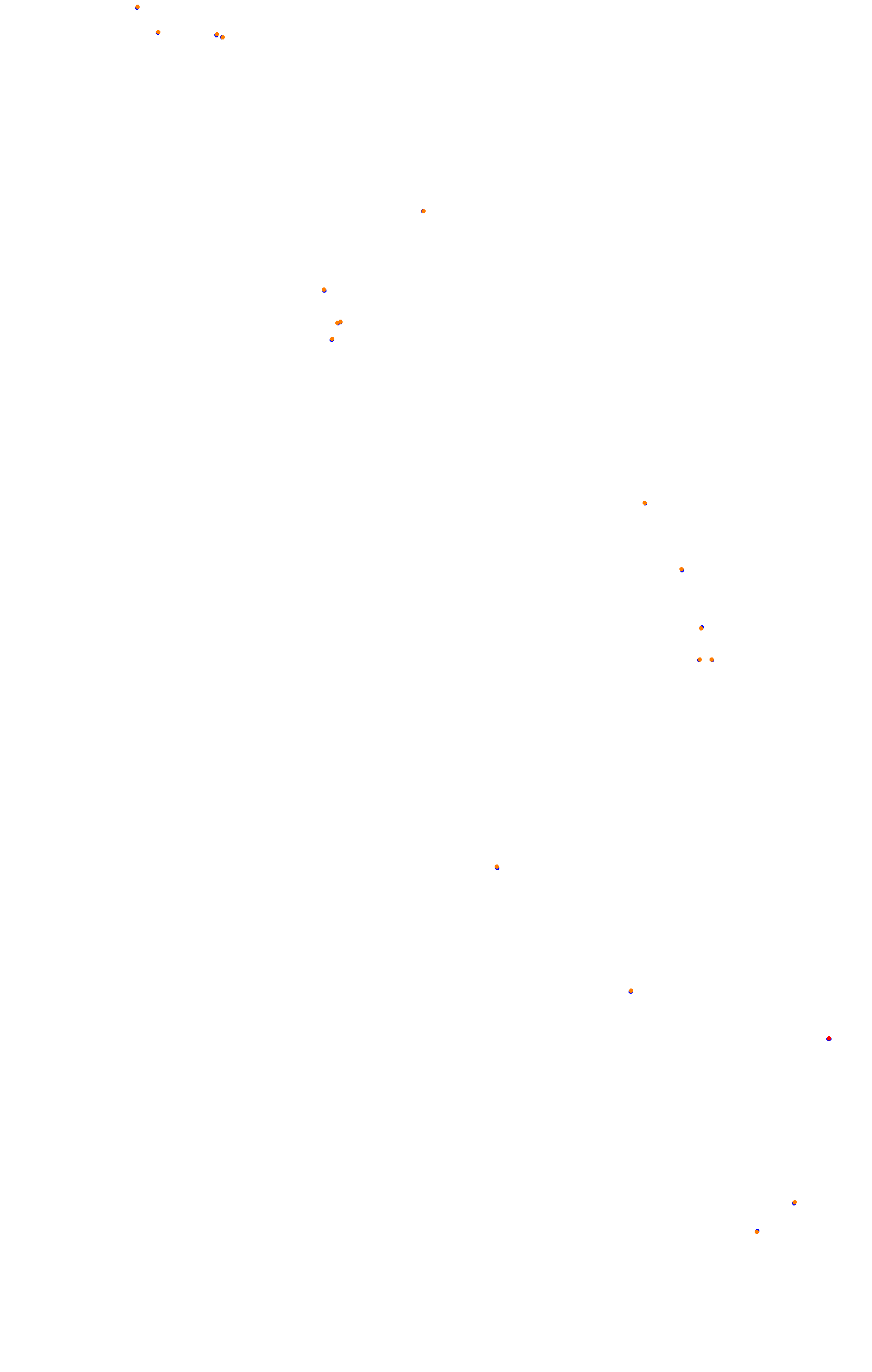 SRV Spa 2022 layout GP collisions