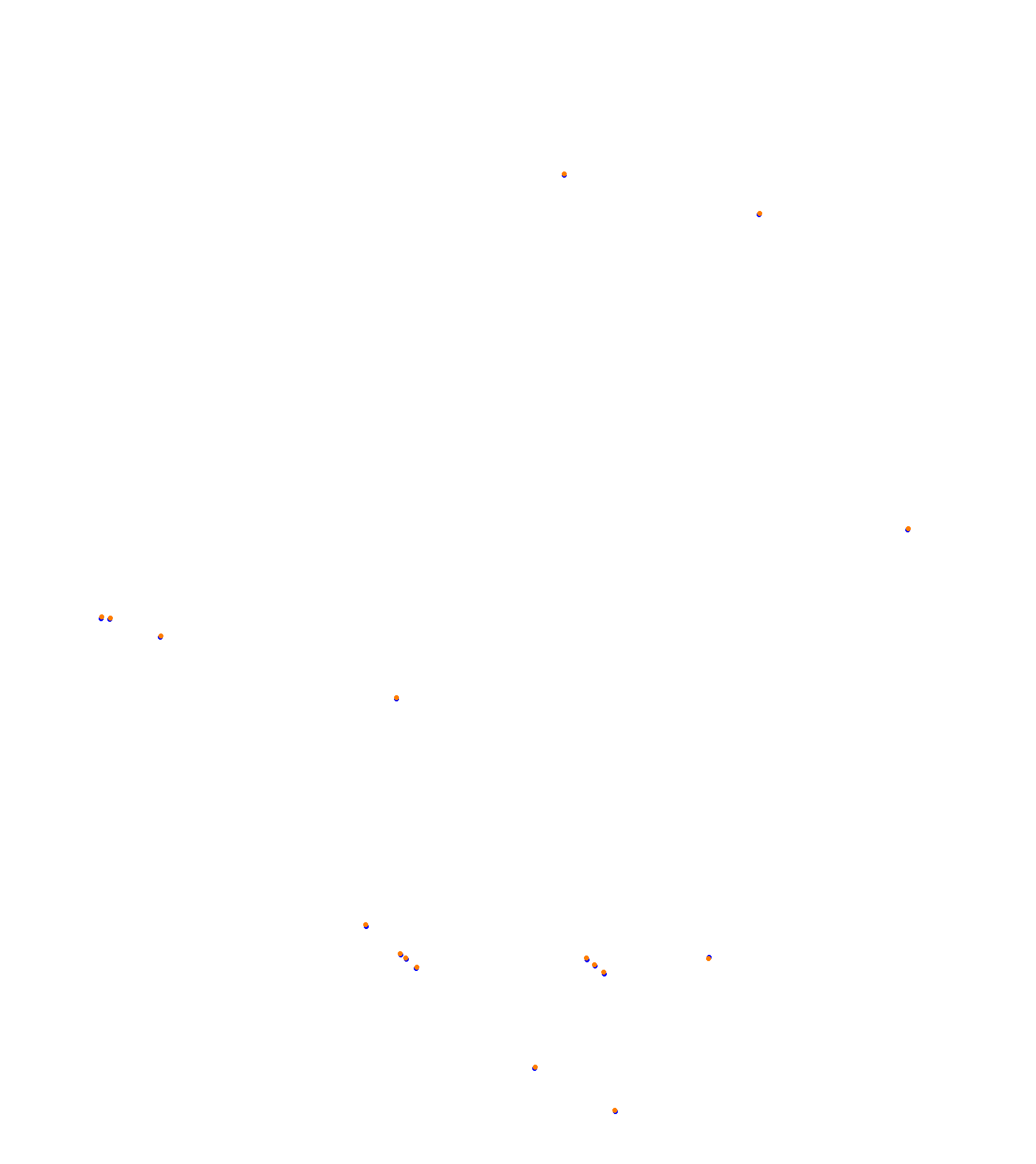 SRV Hungaroring Layout GP (3xDRS) collisions