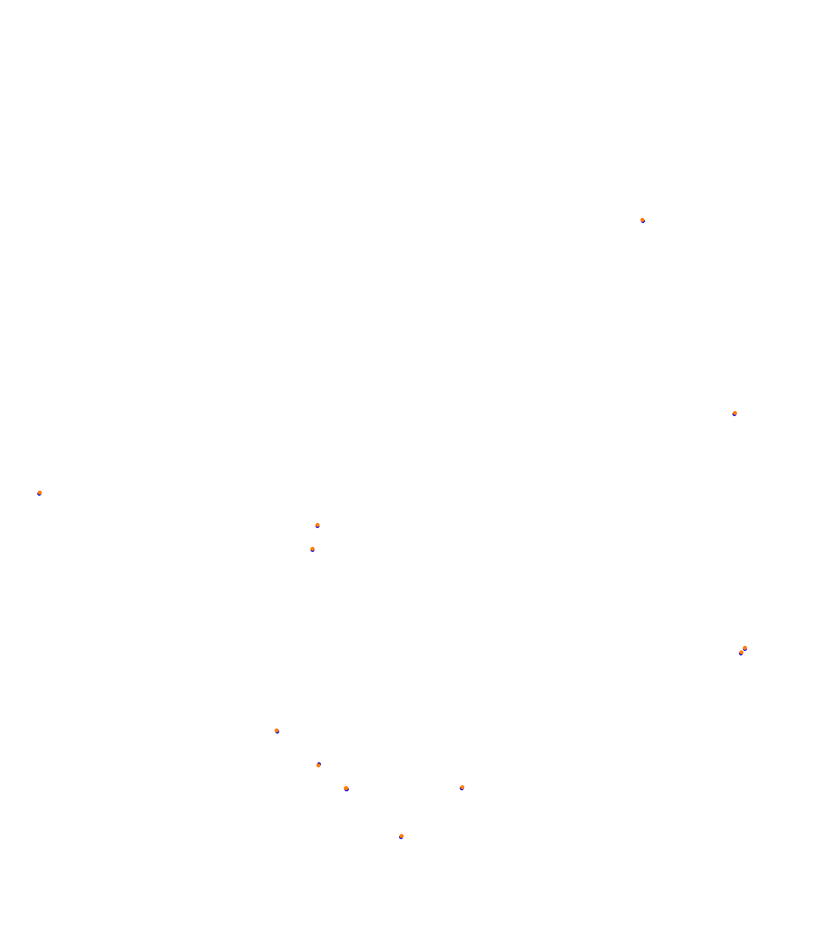 SRV Hungaroring Layout GP (3xDRS) collisions