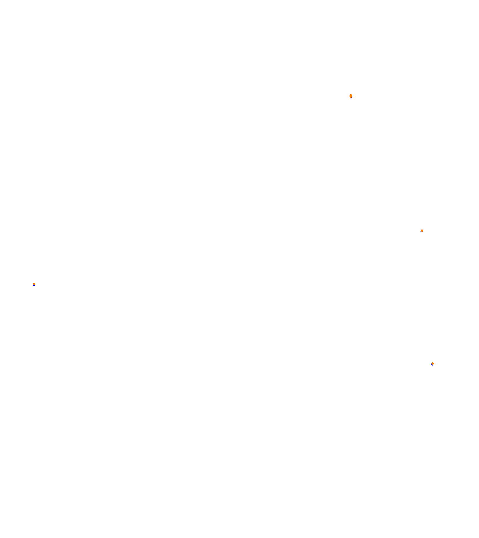 SRV Hungaroring Layout GP (3xDRS) collisions