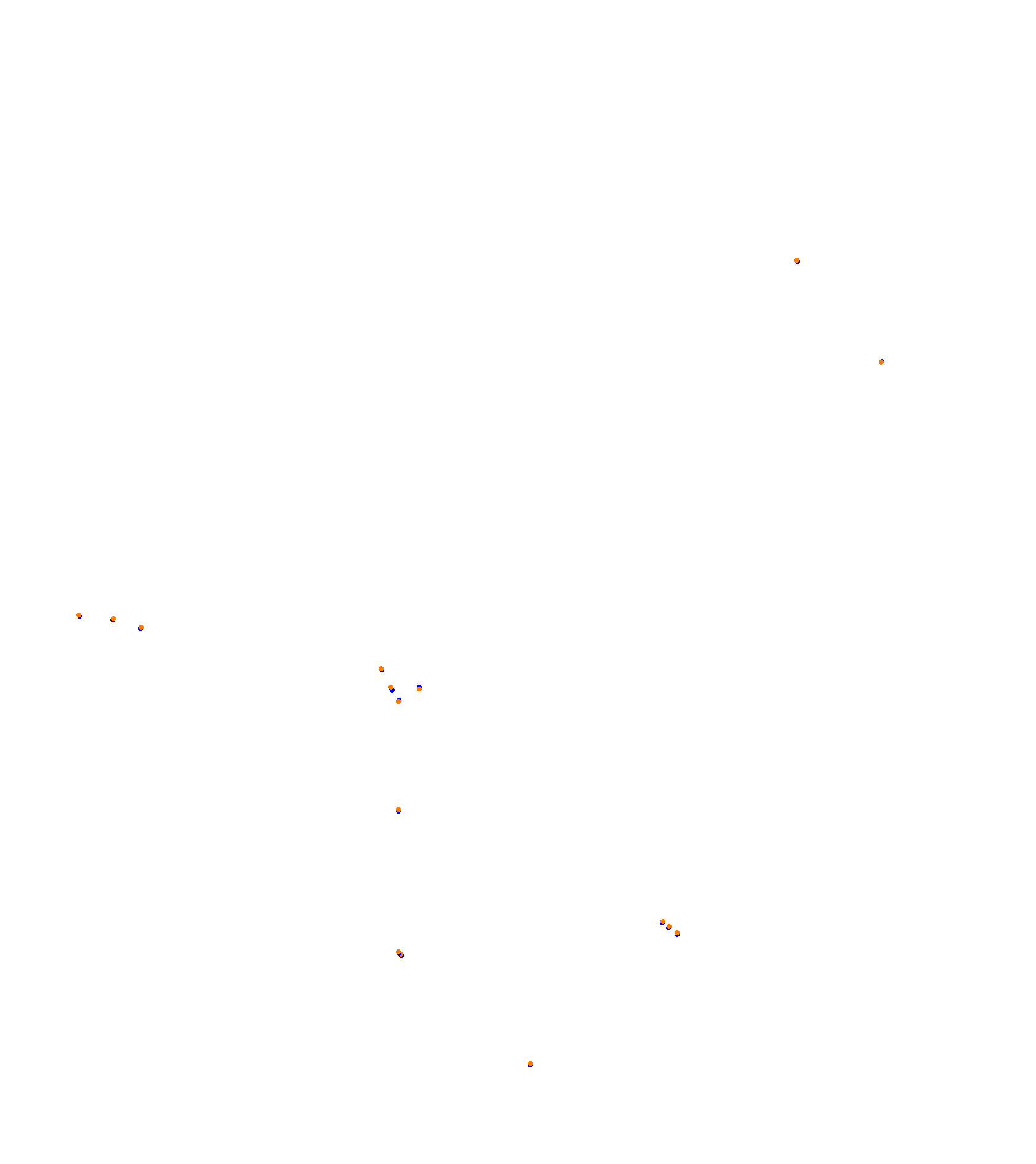 SRV Hungaroring Layout GP (3xDRS) collisions