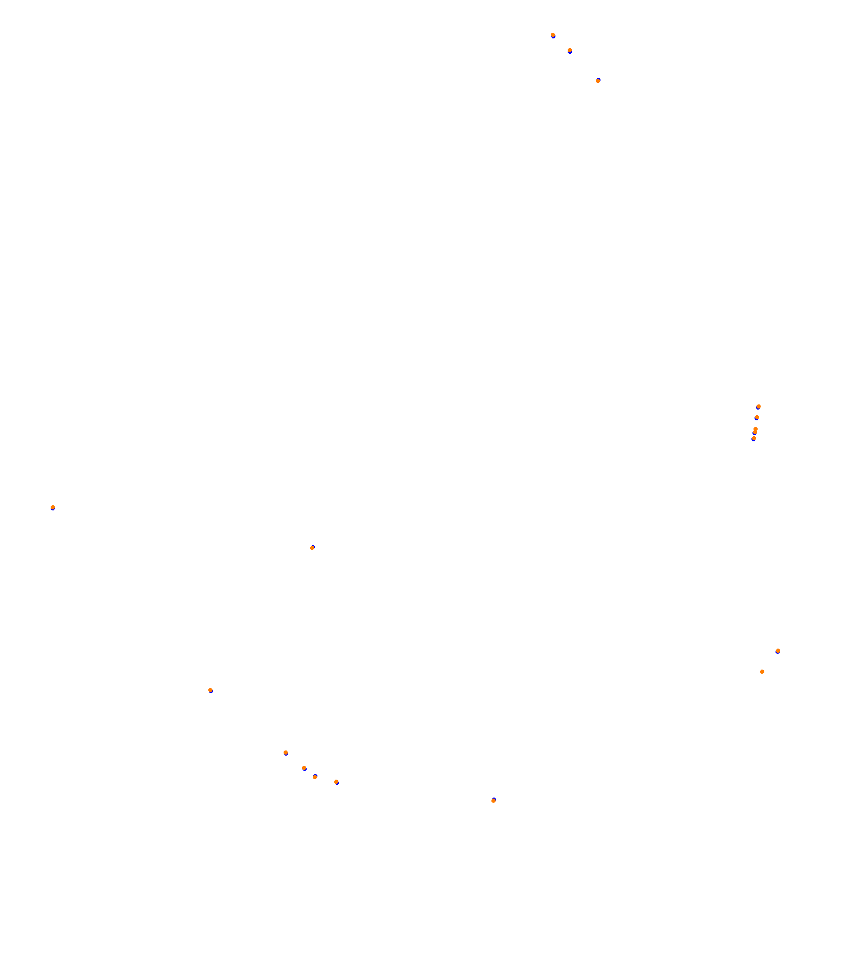 SRV Hungaroring Layout GP (3xDRS) collisions