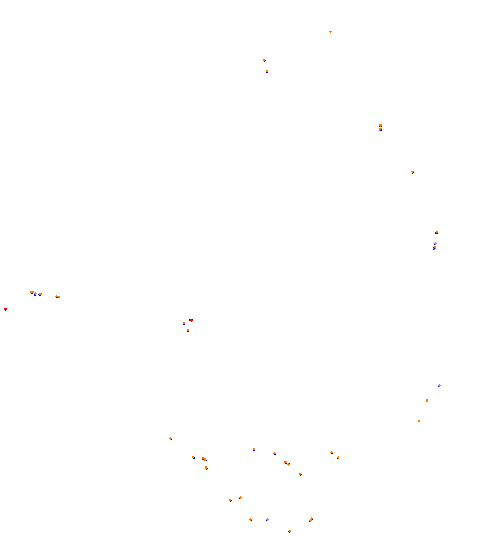 SRV Hungaroring Layout GP (3xDRS) collisions