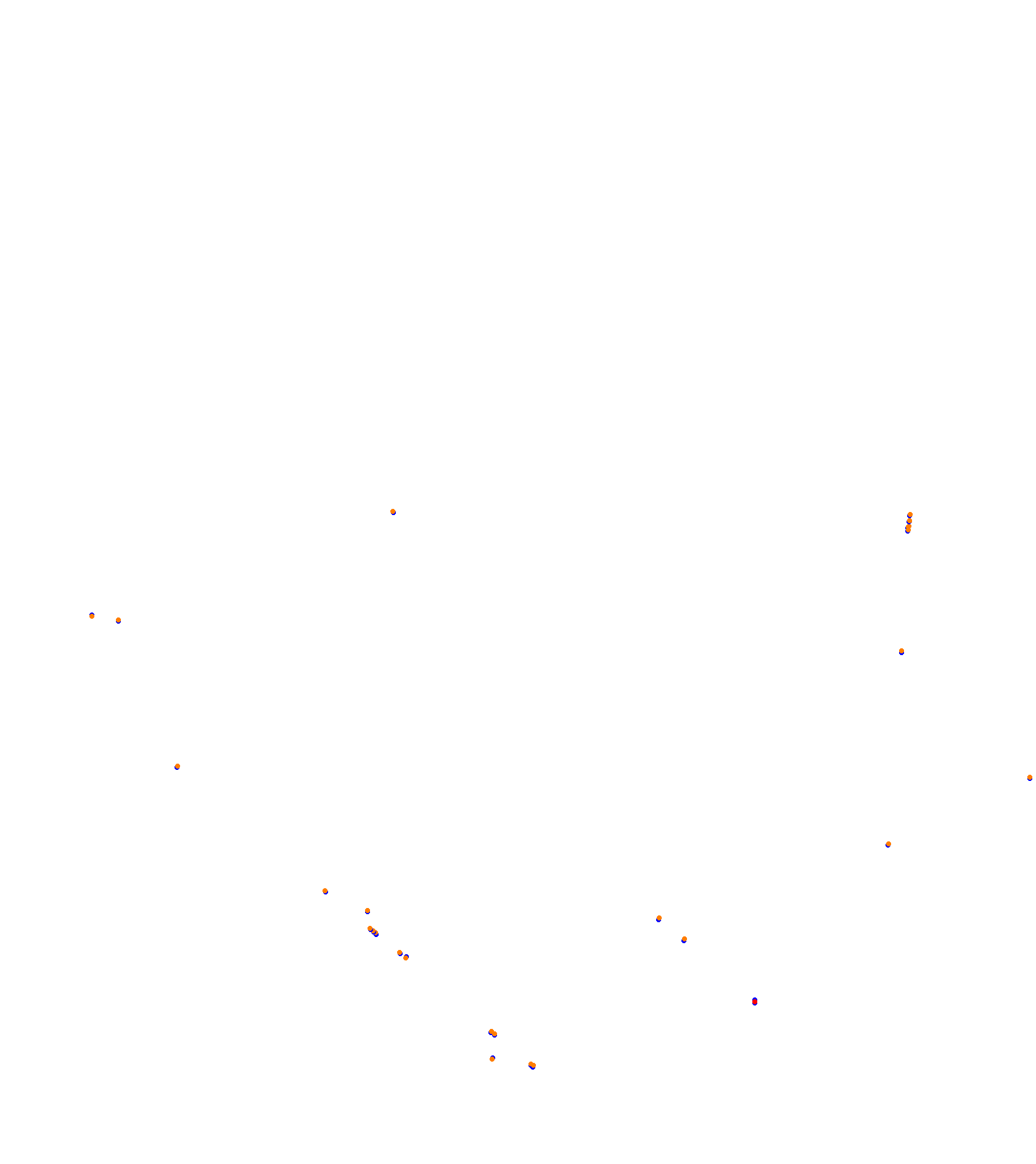 SRV Hungaroring Layout GP (3xDRS) collisions