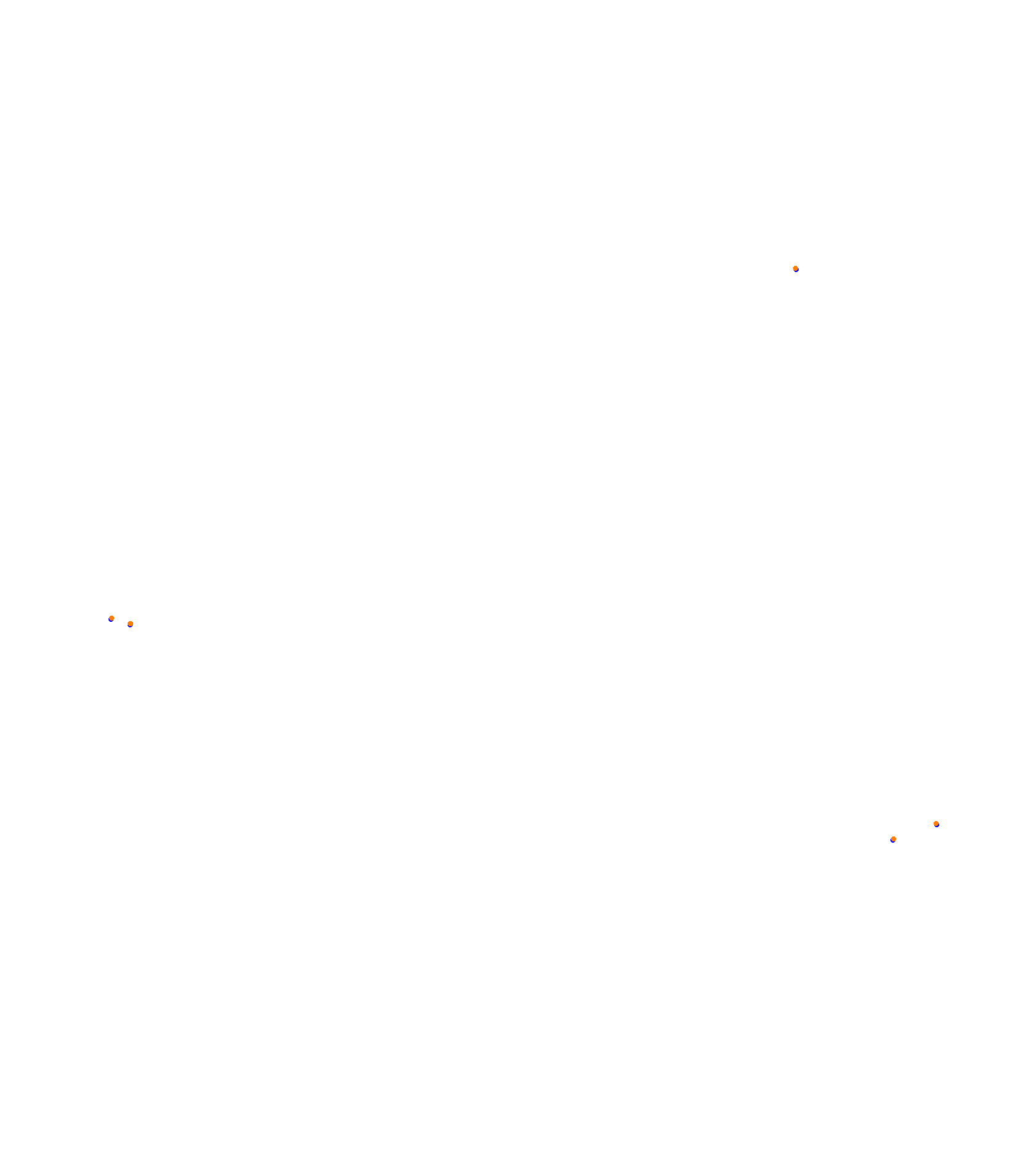 SRV Hungaroring Layout GP (3xDRS) collisions