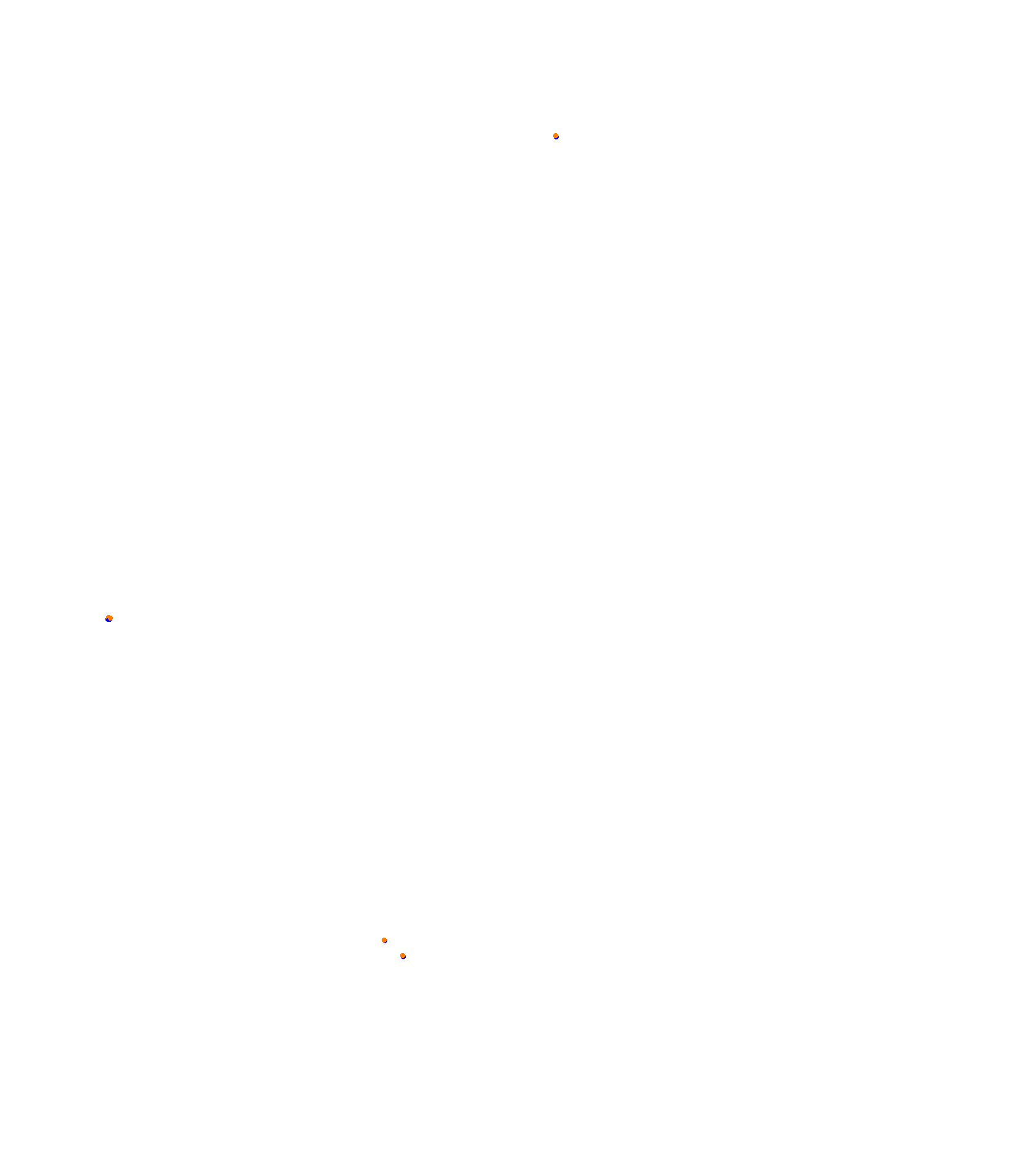 SRV Hungaroring Layout GP (3xDRS) collisions