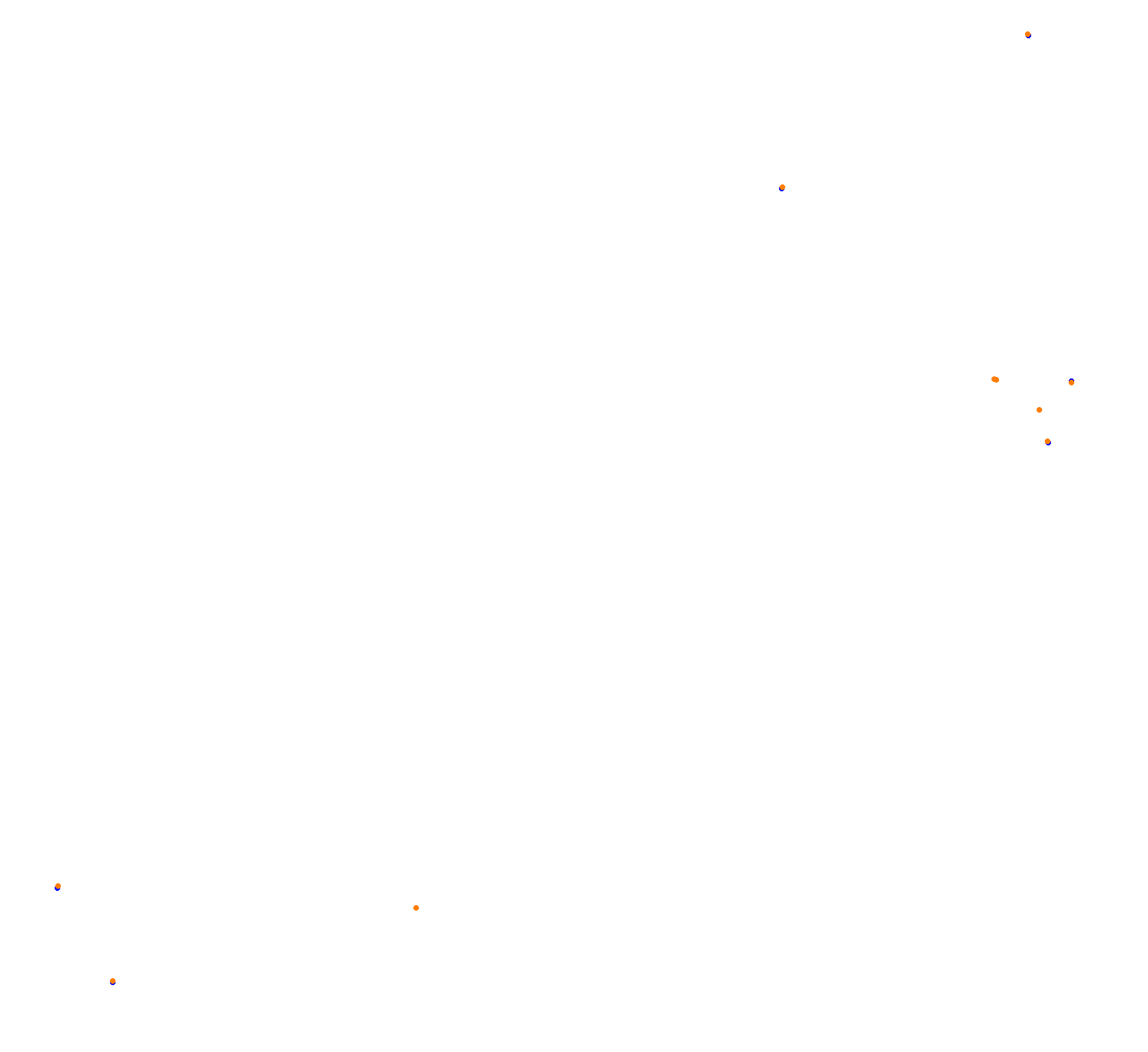 SRV Istanbul Park Layout GP (3xDRS) collisions