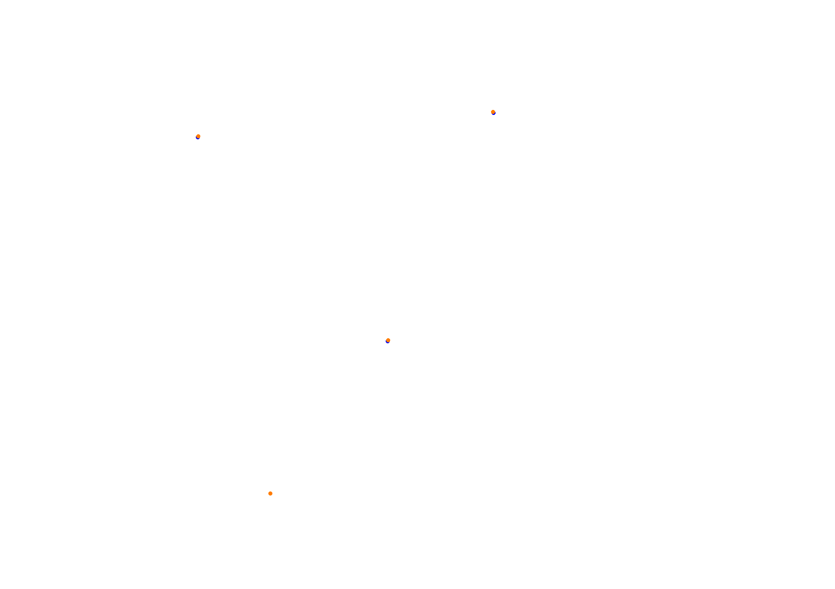 SRV Misano - Layout GP (3xDRS) collisions