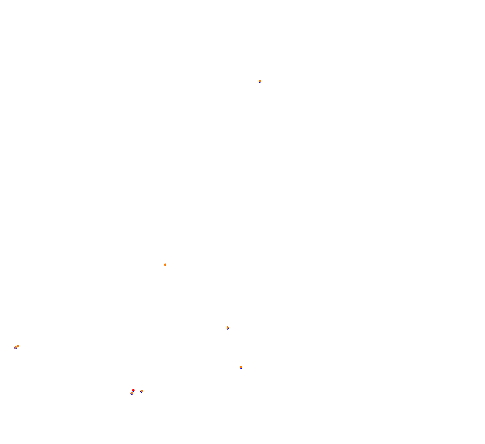 SRV Istanbul Park Layout GP (3xDRS) collisions