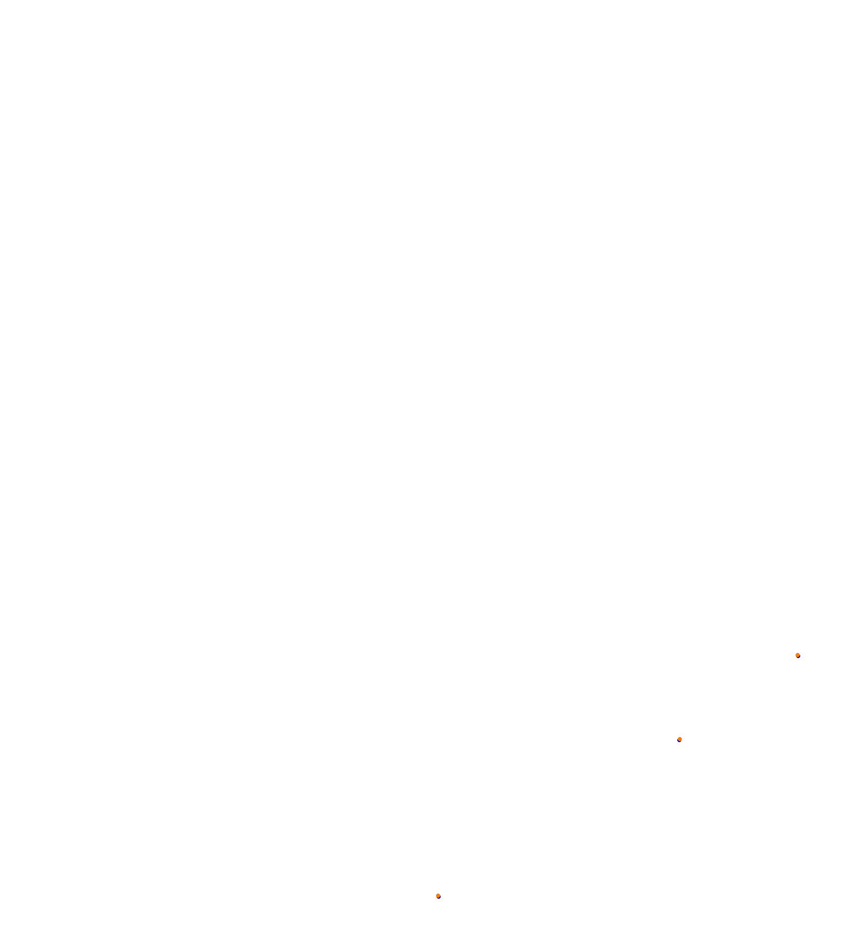 SRV Hungaroring Layout GP (3xDRS) collisions