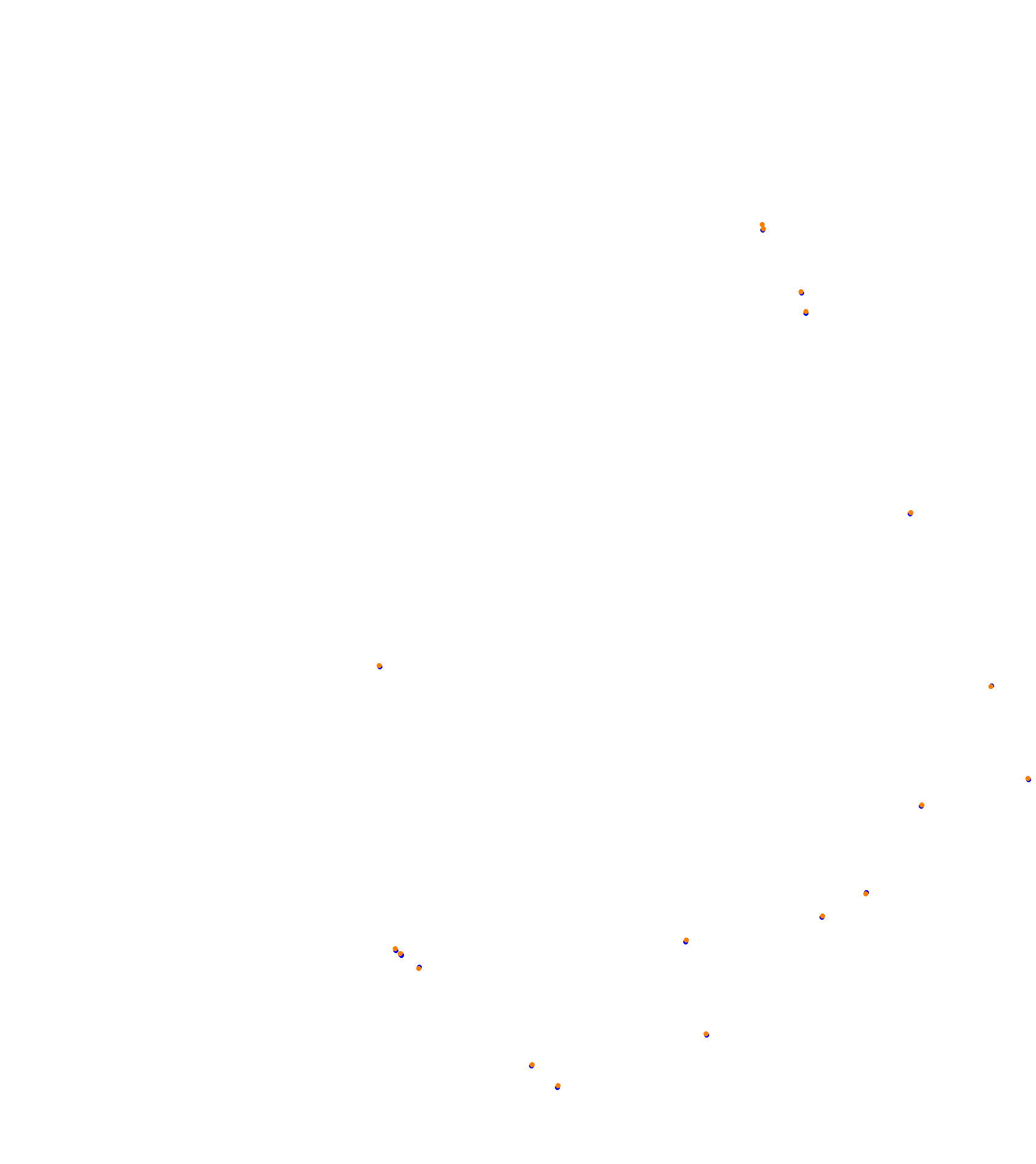 SRV Hungaroring Layout GP (3xDRS) collisions