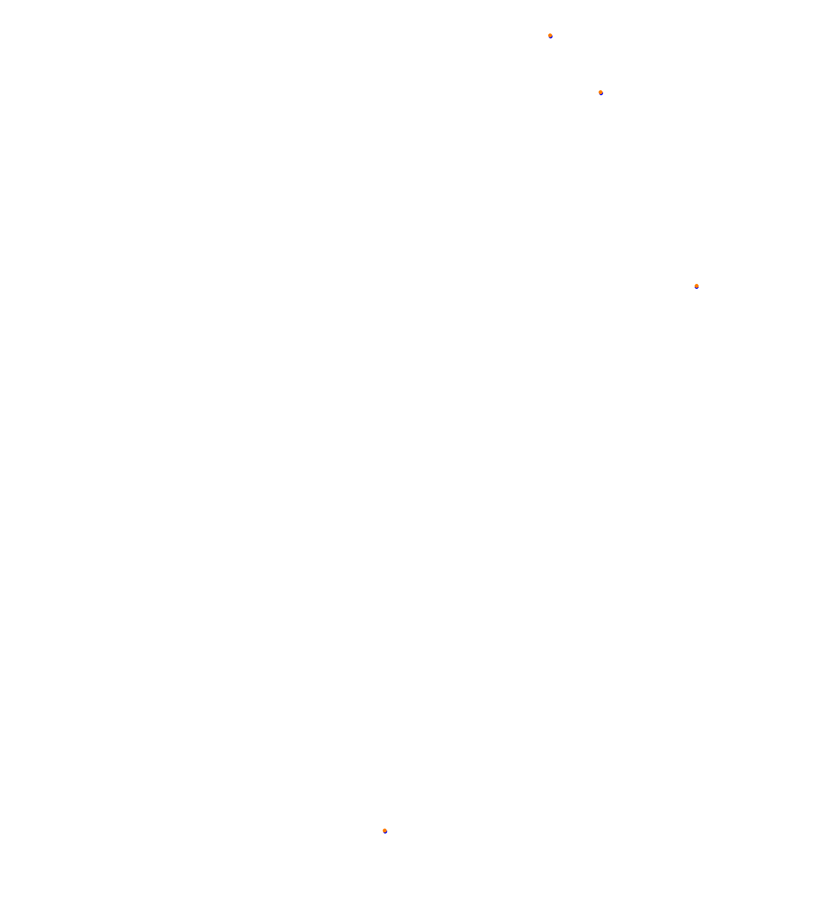 SRV Hungaroring Layout GP (3xDRS) collisions