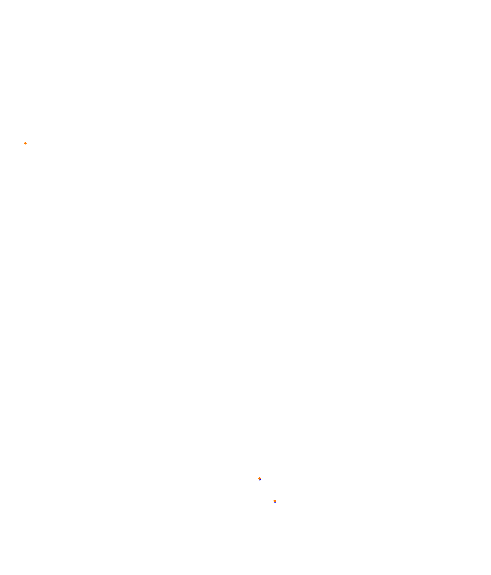 SRV Melbourne 2022 - Layout GP (3xDRS) collisions